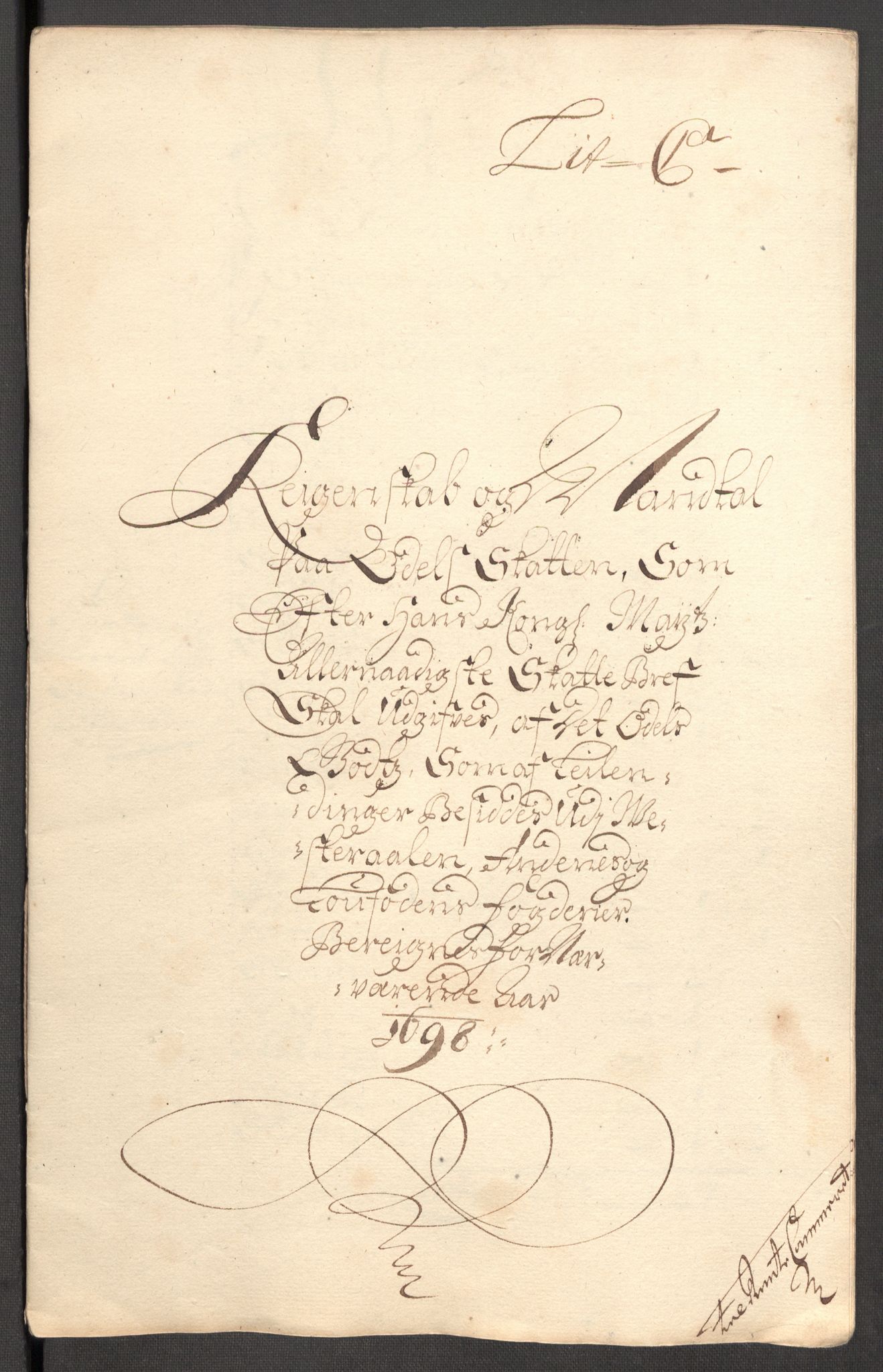 Rentekammeret inntil 1814, Reviderte regnskaper, Fogderegnskap, RA/EA-4092/R67/L4678: Fogderegnskap Vesterålen, Andenes og Lofoten, 1696-1708, p. 237