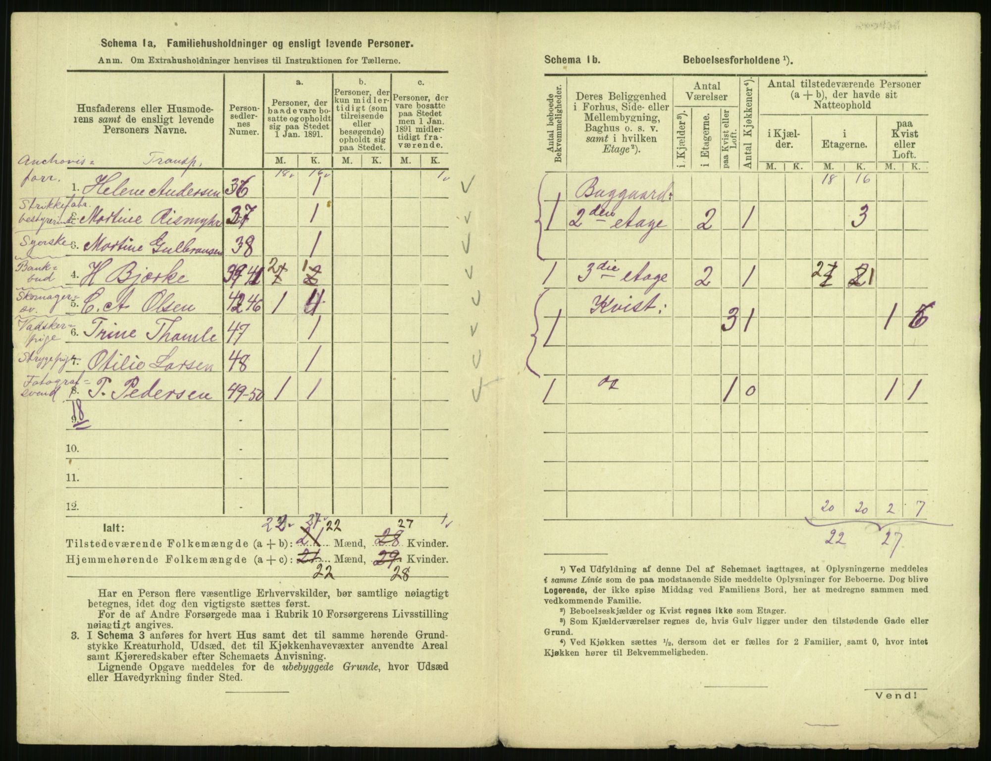 RA, 1891 census for 0301 Kristiania, 1891, p. 15532