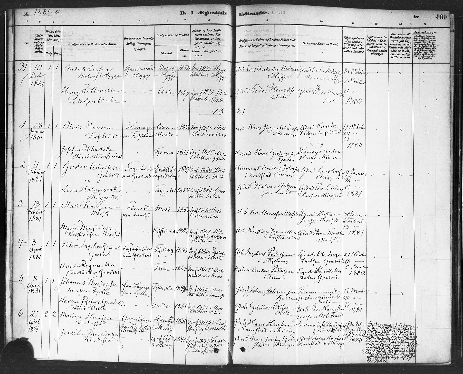Onsøy prestekontor Kirkebøker, SAO/A-10914/F/Fa/L0006: Parish register (official) no. I 6, 1878-1898, p. 469