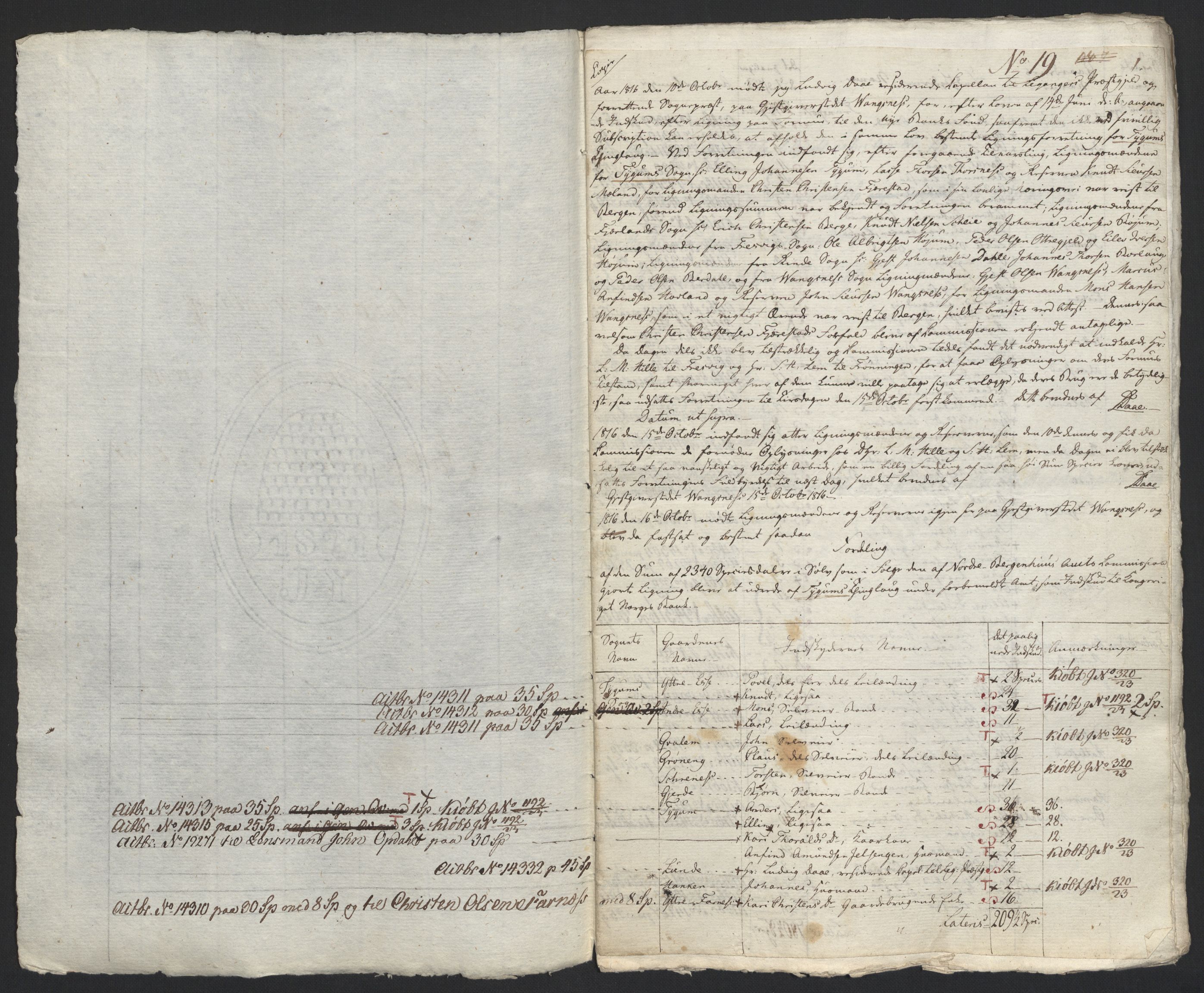 Sølvskatten 1816, NOBA/SOLVSKATTEN/A/L0042: Bind 43: Ytre og Indre Sogn fogderi, 1816-1822, p. 60