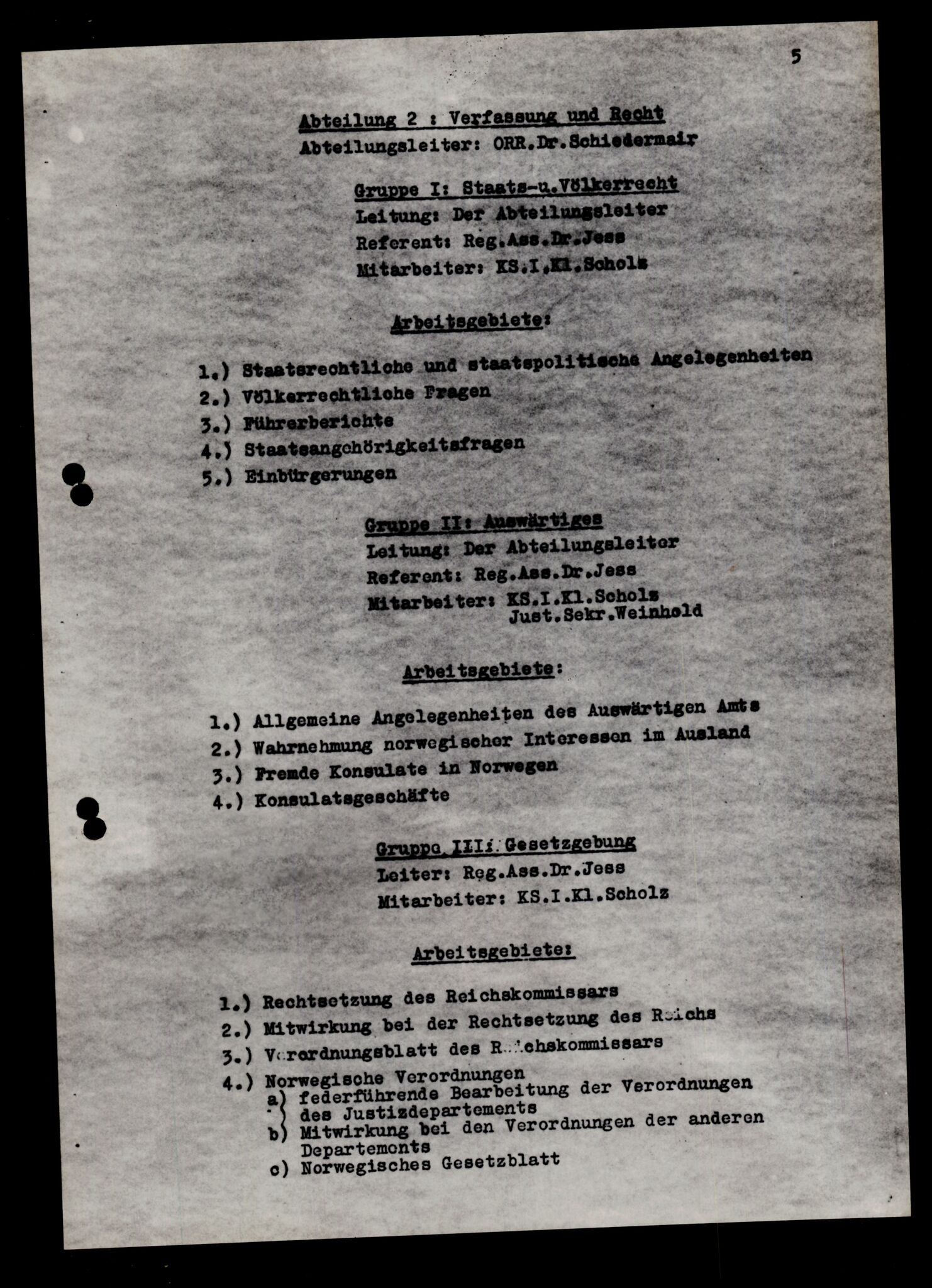 Forsvarets Overkommando. 2 kontor. Arkiv 11.4. Spredte tyske arkivsaker, AV/RA-RAFA-7031/D/Dar/Darb/L0005: Reichskommissariat., 1940-1945, p. 1088