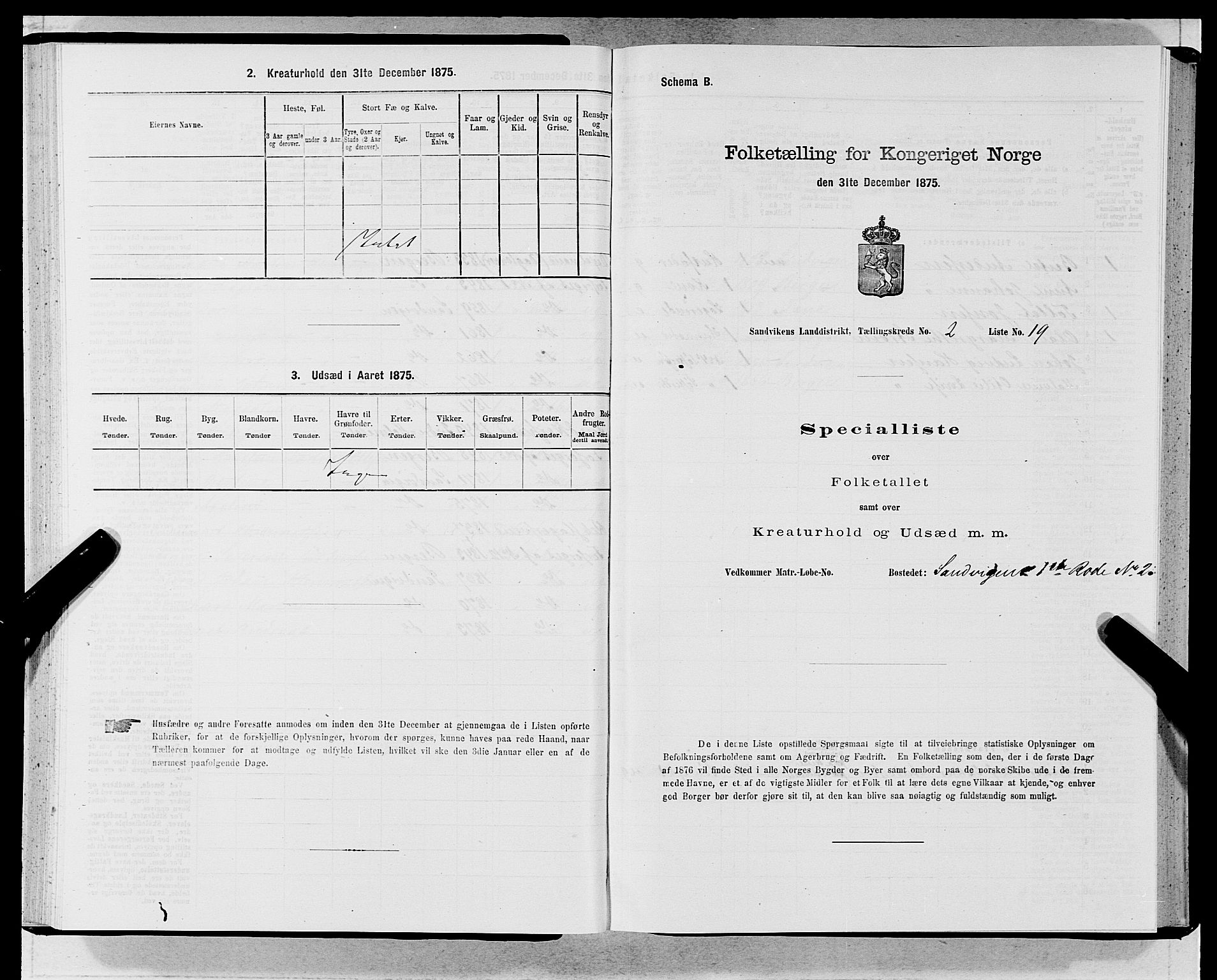 SAB, 1875 census for 1281L Bergen landdistrikt/Domkirken and Sandviken, 1875, p. 163