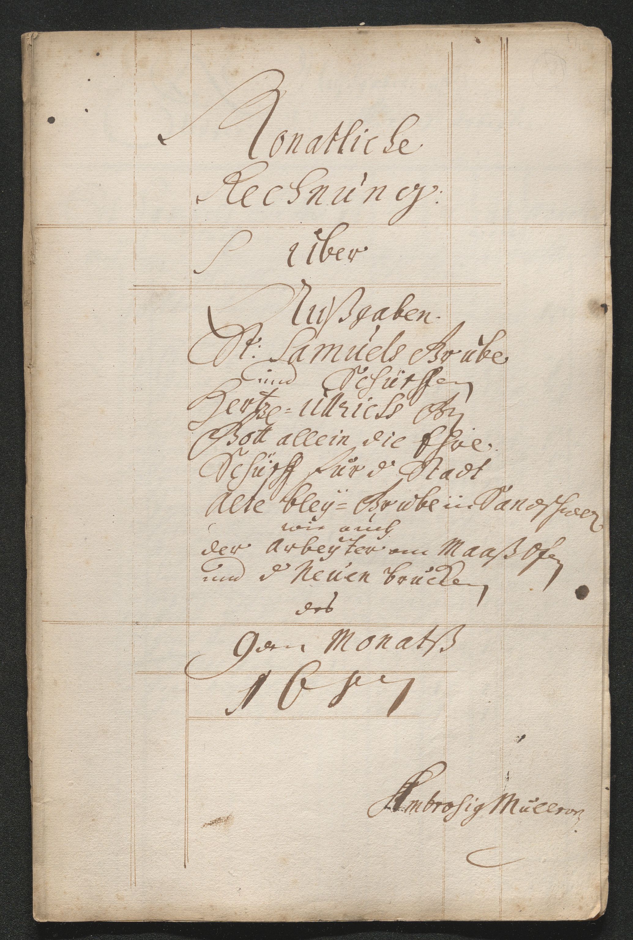 Kongsberg Sølvverk 1623-1816, AV/SAKO-EA-3135/001/D/Dc/Dcd/L0063: Utgiftsregnskap for gruver m.m. , 1687, p. 324