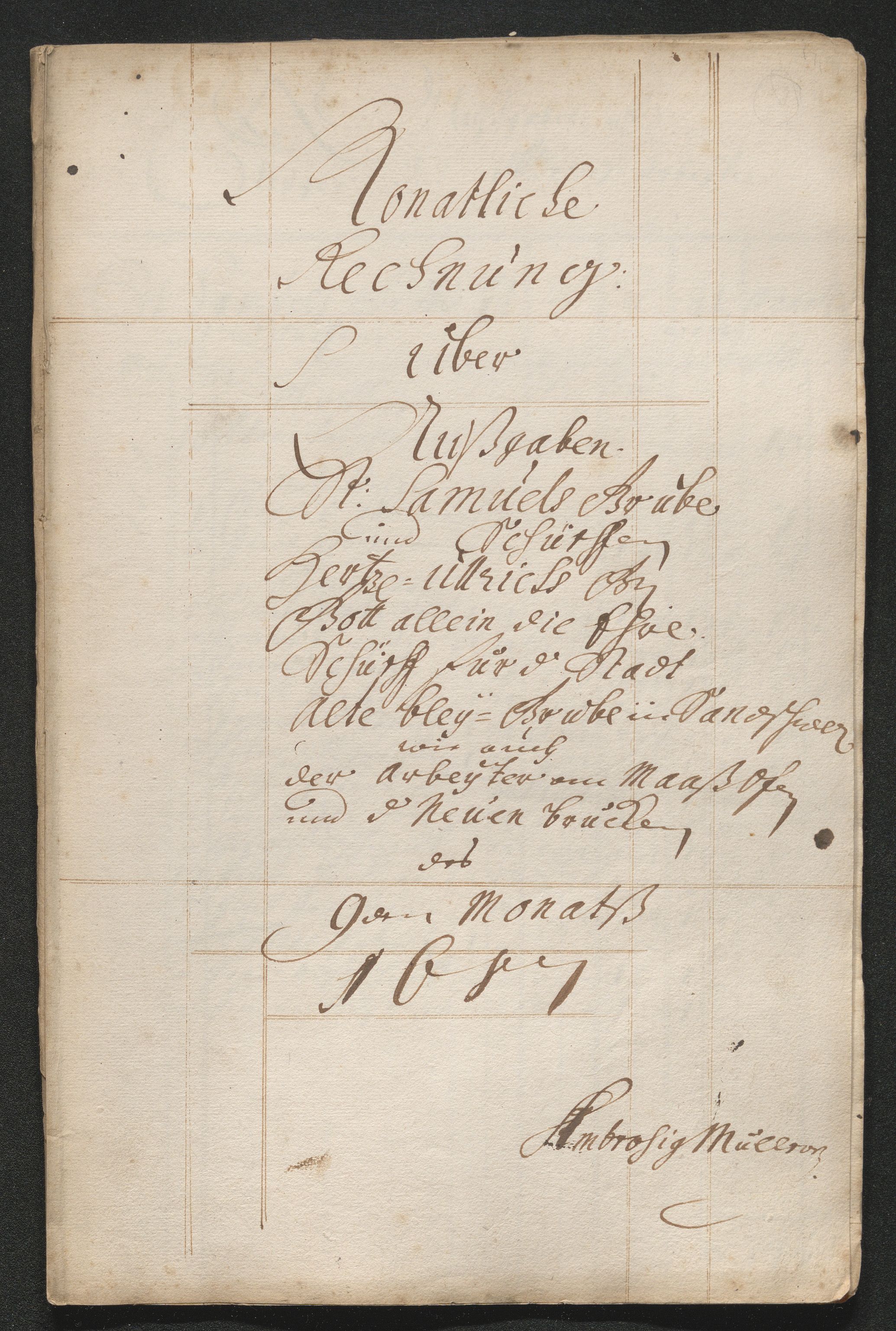 Kongsberg Sølvverk 1623-1816, SAKO/EA-3135/001/D/Dc/Dcd/L0063: Utgiftsregnskap for gruver m.m. , 1687, p. 324