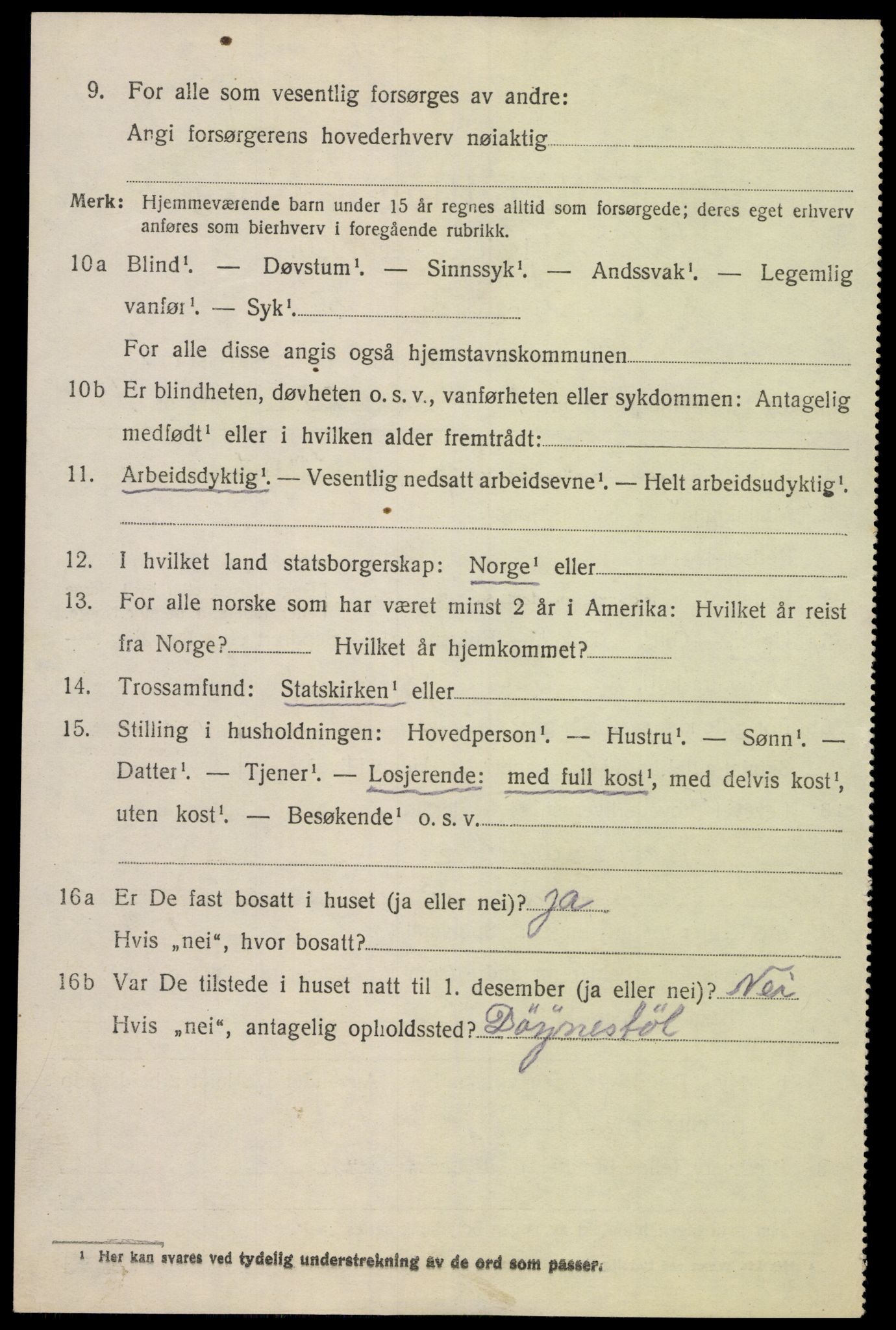 SAK, 1920 census for Øvrebø, 1920, p. 393