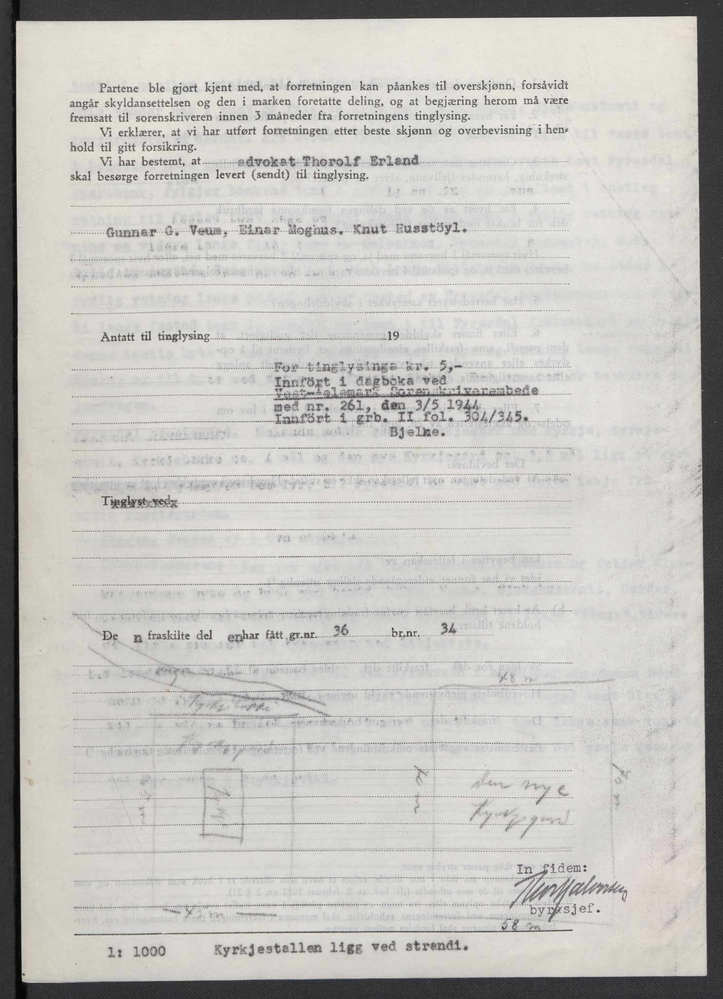 Landssvikarkivet, Oslo politikammer, AV/RA-S-3138-01/D/Da/L0003: Dnr. 29, 1945, p. 1296