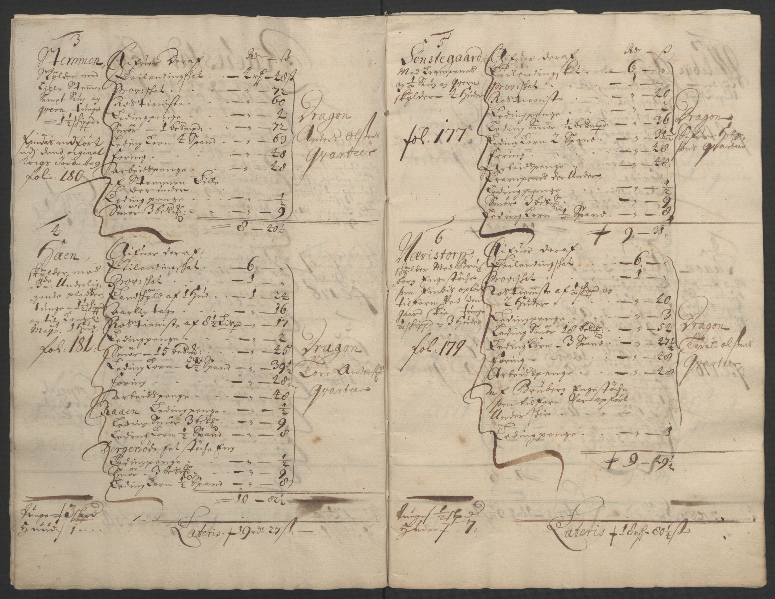Rentekammeret inntil 1814, Reviderte regnskaper, Fogderegnskap, RA/EA-4092/R05/L0278: Fogderegnskap Rakkestad, 1691-1693, p. 112