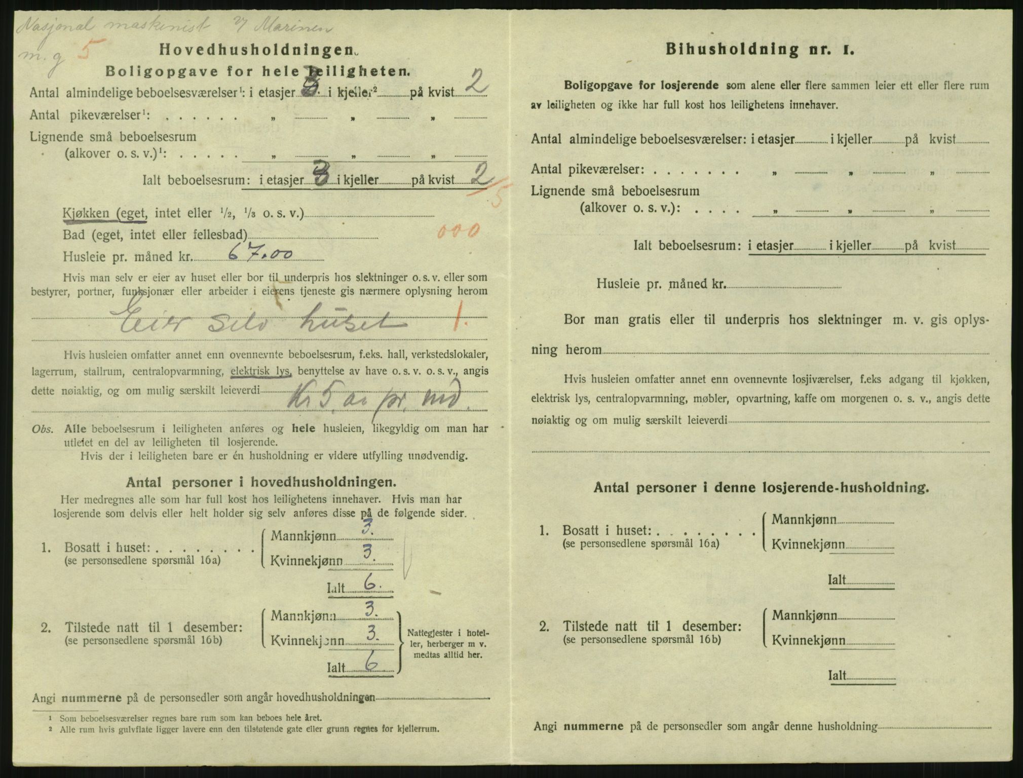 SAKO, 1920 census for Horten, 1920, p. 4694