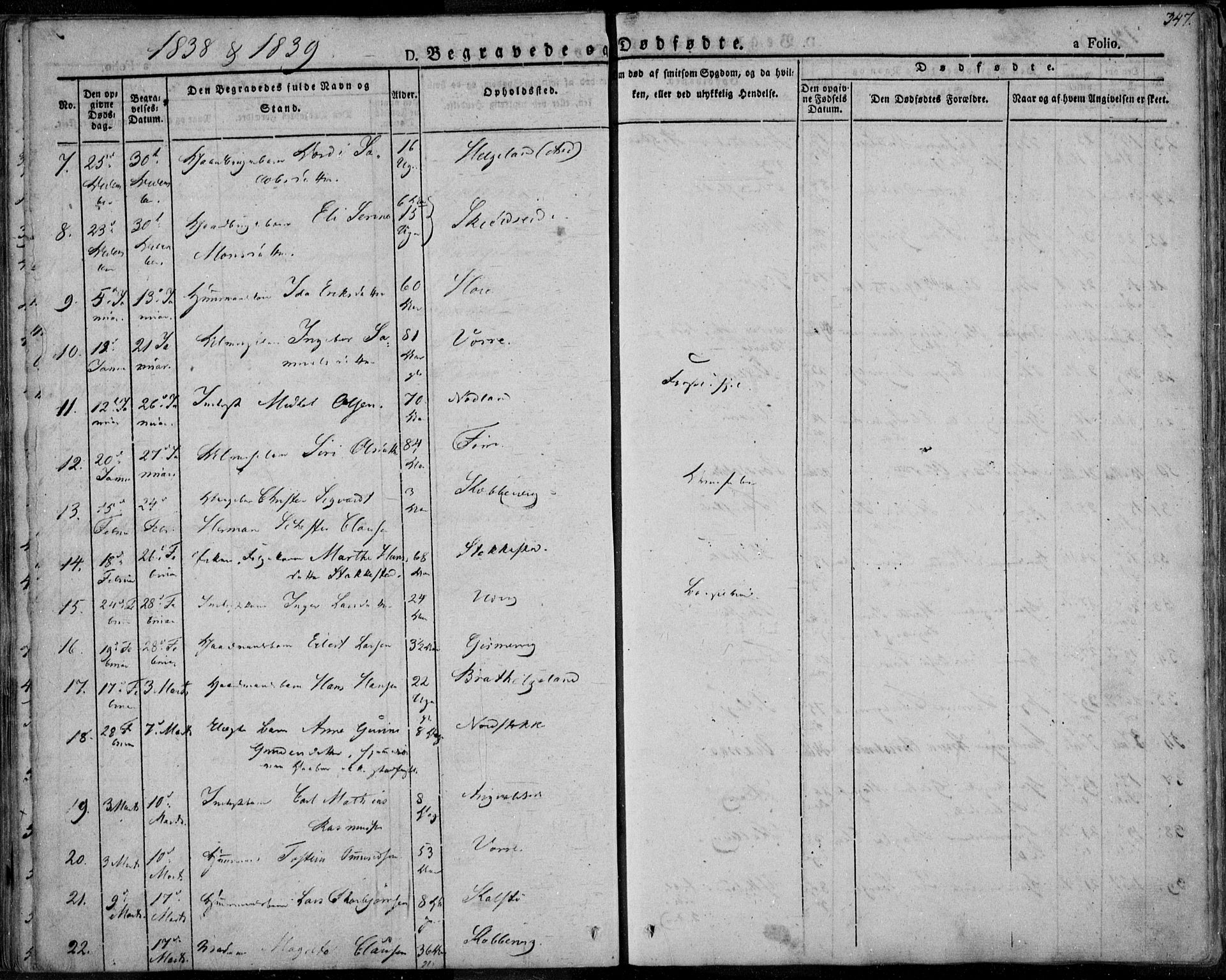 Avaldsnes sokneprestkontor, AV/SAST-A -101851/H/Ha/Haa/L0005: Parish register (official) no. A 5.2, 1825-1841, p. 347