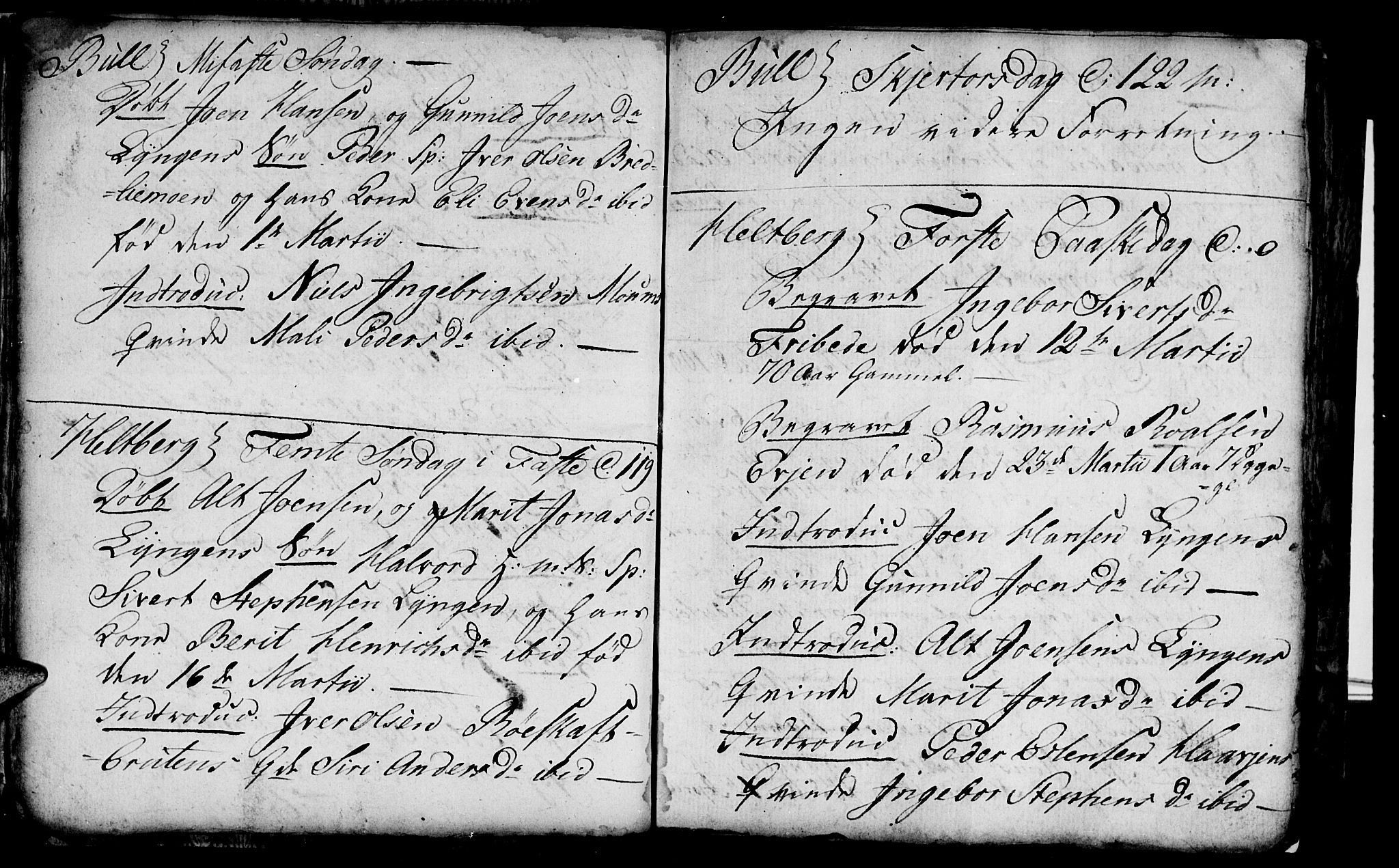 Ministerialprotokoller, klokkerbøker og fødselsregistre - Sør-Trøndelag, AV/SAT-A-1456/692/L1107: Parish register (copy) no. 692C02, 1809-1824