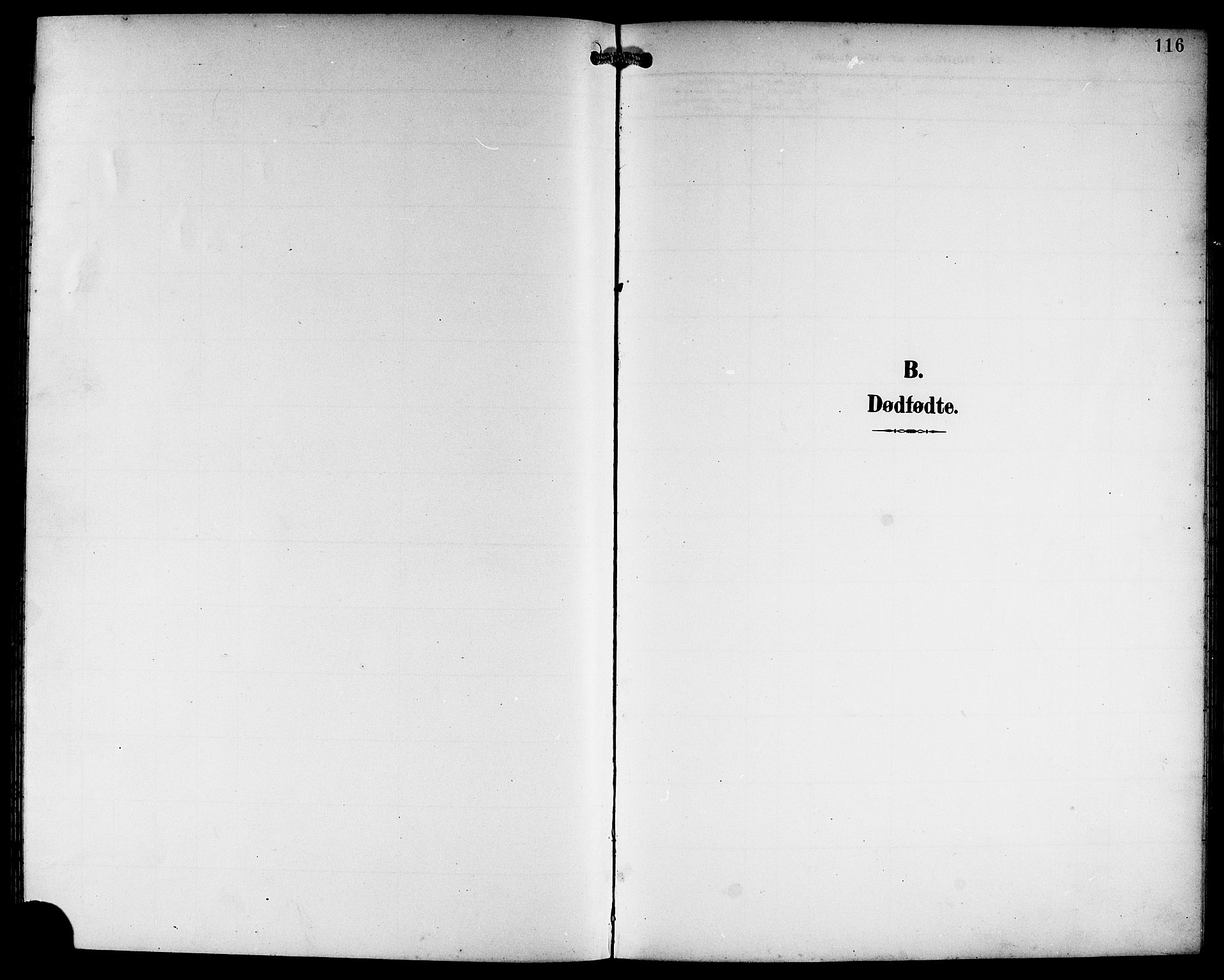 Haus sokneprestembete, SAB/A-75601/H/Hab: Parish register (copy) no. B 4, 1900-1921, p. 116