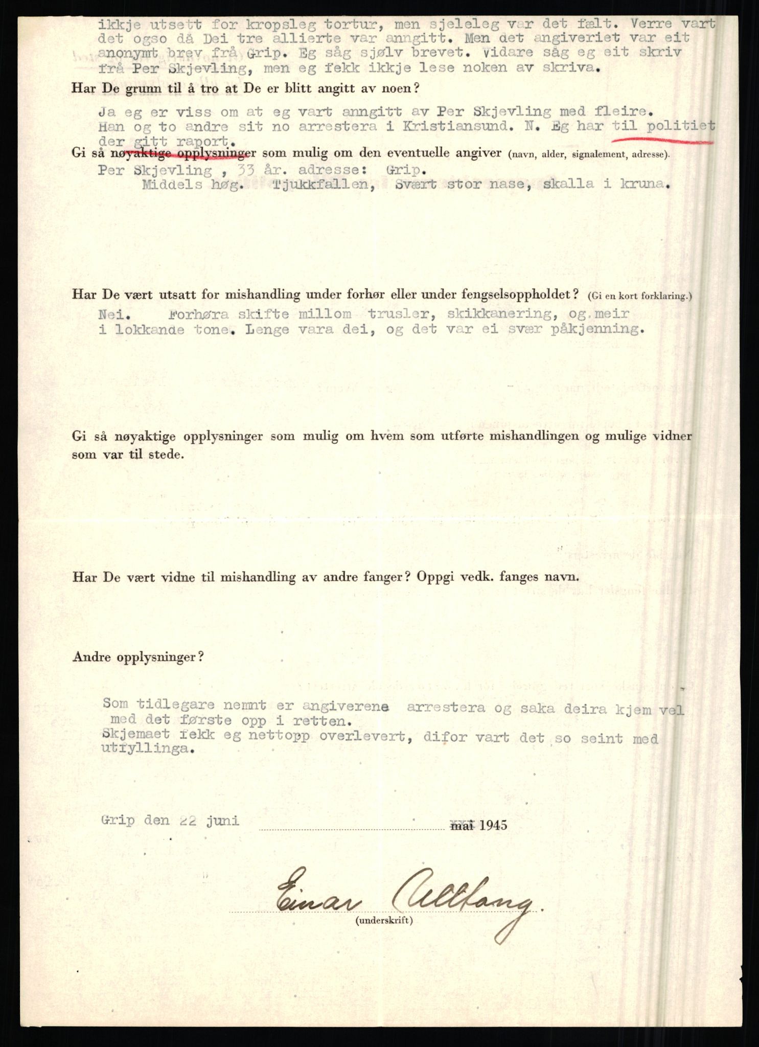 Rikspolitisjefen, AV/RA-S-1560/L/L0017: Tidemann, Hermann G. - Veum, Tjostolv, 1940-1945, p. 737