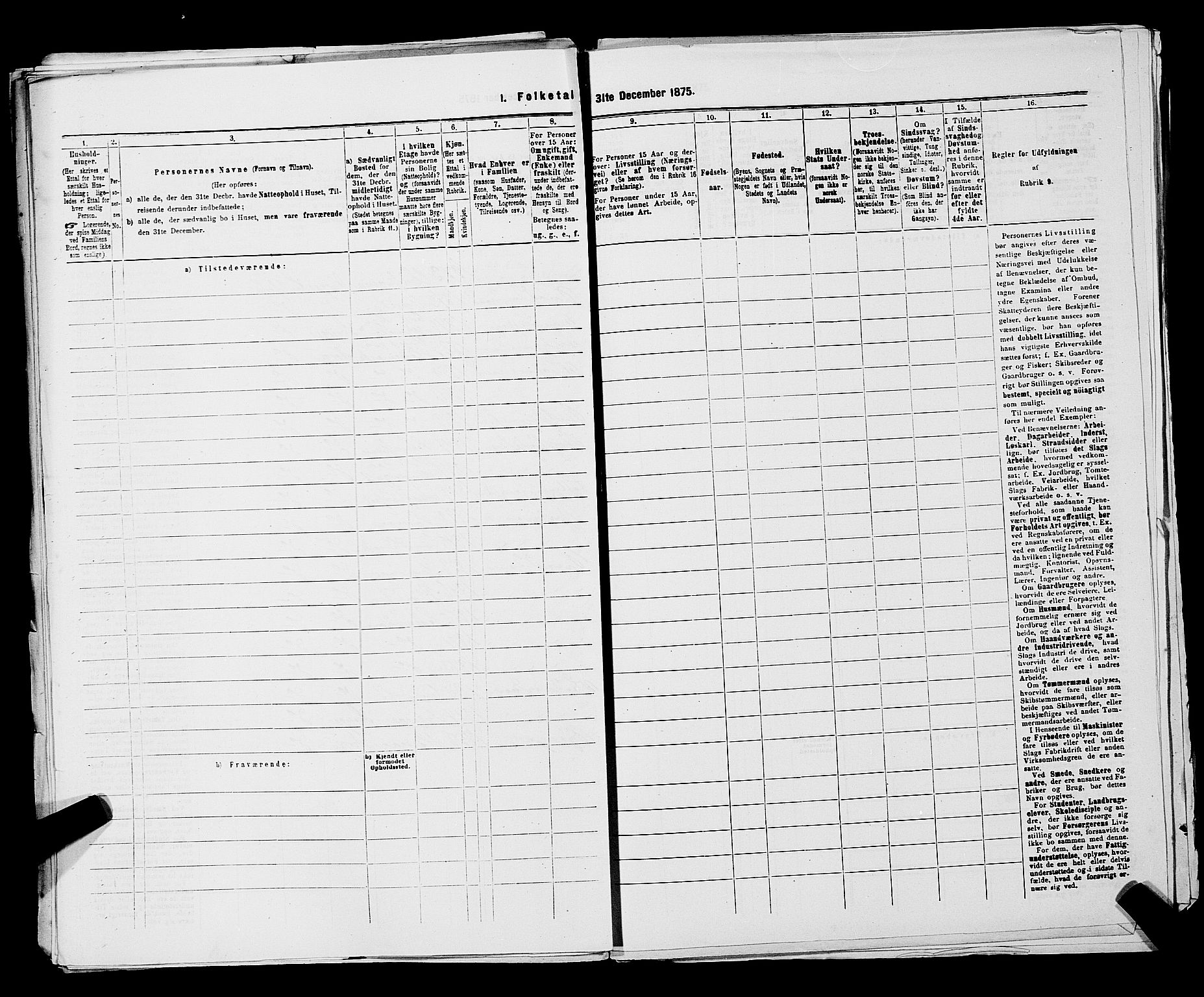 RA, 1875 census for 0301 Kristiania, 1875, p. 2460