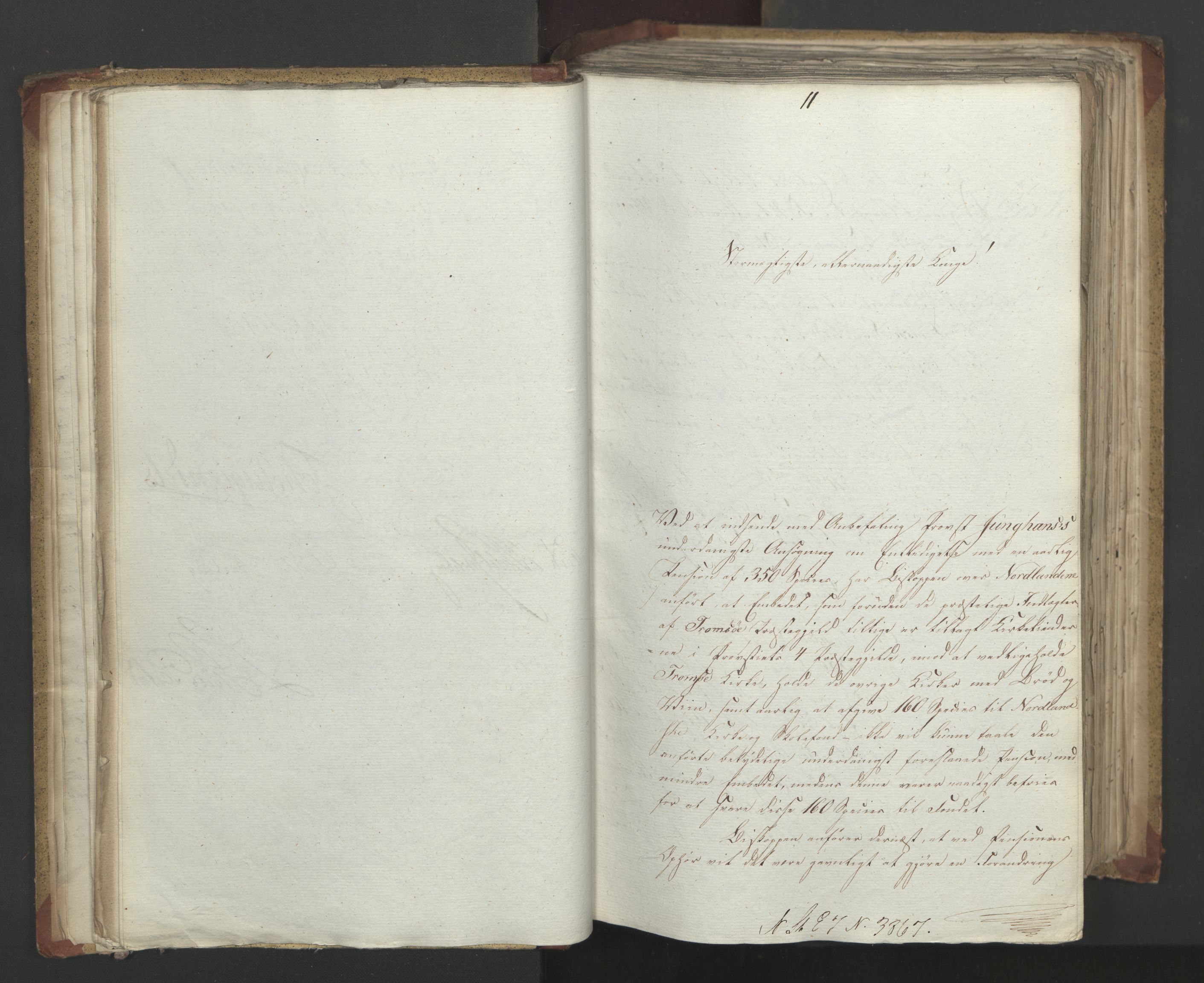 Statsrådsavdelingen i Stockholm, RA/S-1003/D/Da/L0019: Regjeringsinnstillinger nr. 3856-4052, 1819, p. 31