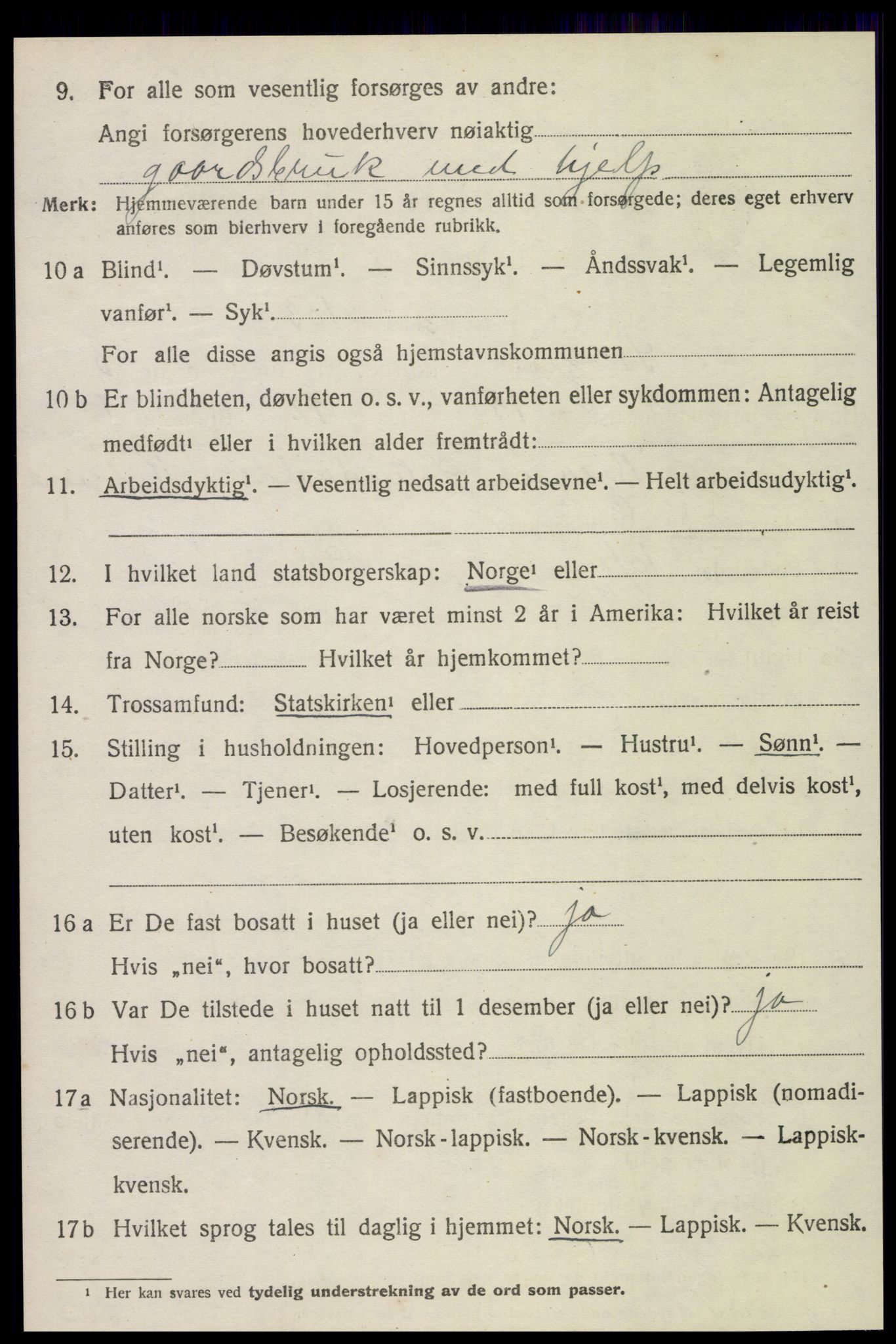 SAT, 1920 census for Skogn, 1920, p. 4800