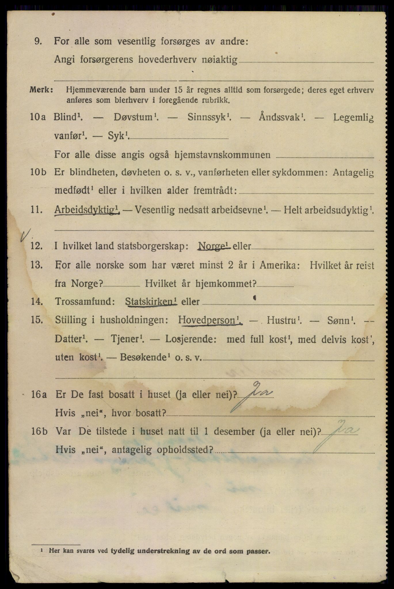 SAO, 1920 census for Kristiania, 1920, p. 453204