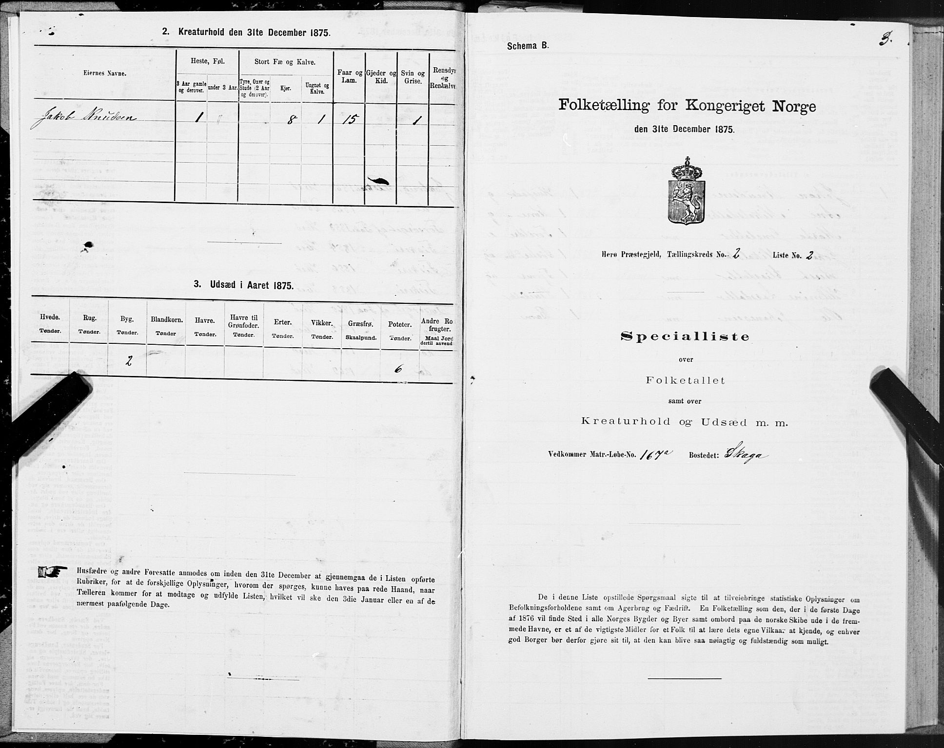 SAT, 1875 census for 1818P Herøy, 1875, p. 2003