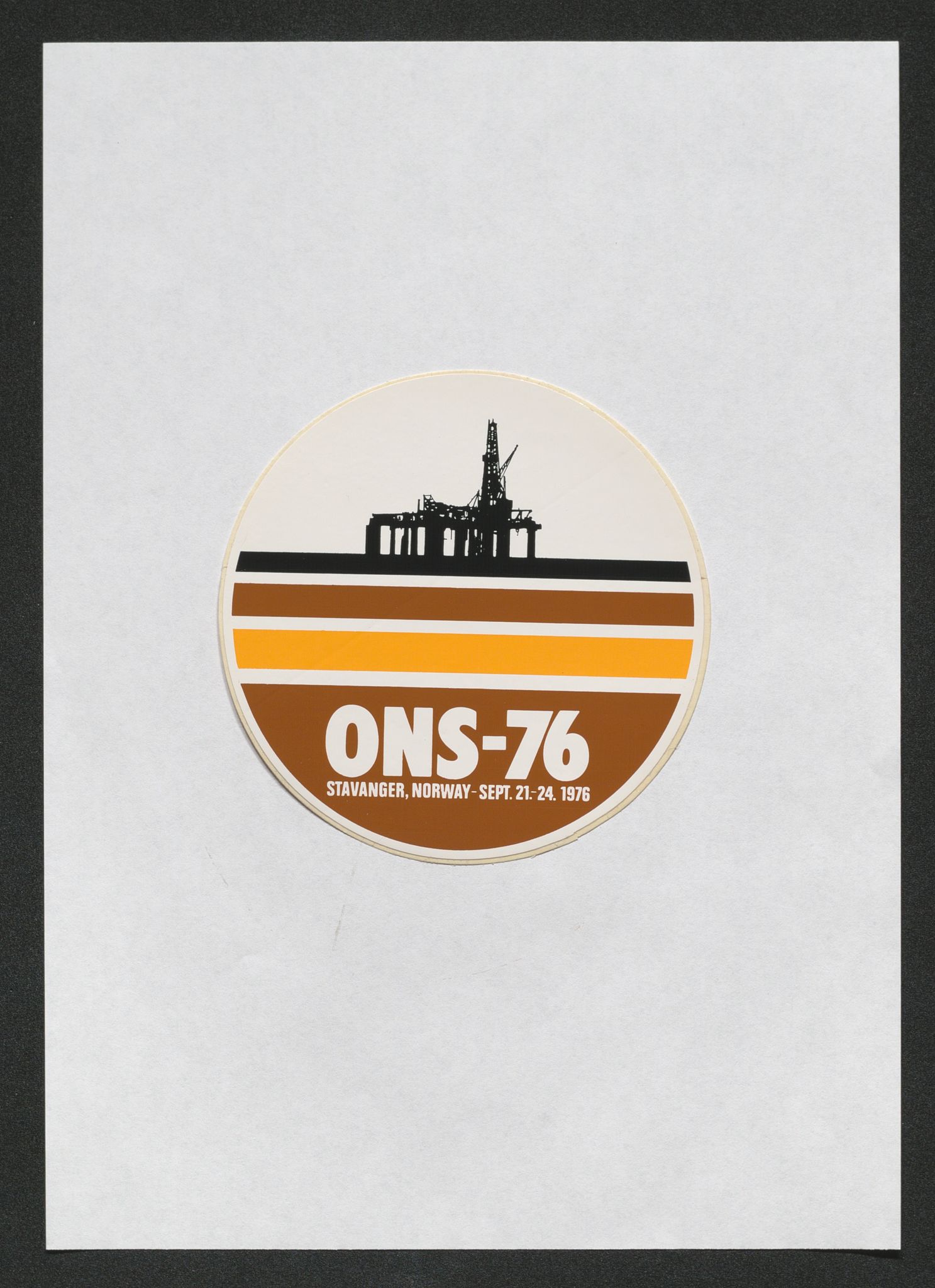 Pa 1716 - Stiftelsen Offshore Northern Seas, AV/SAST-A-102319/X/Xc/L0001: Invitasjonspakker ONS 74 og ONS 76, 1974-1976, p. 102