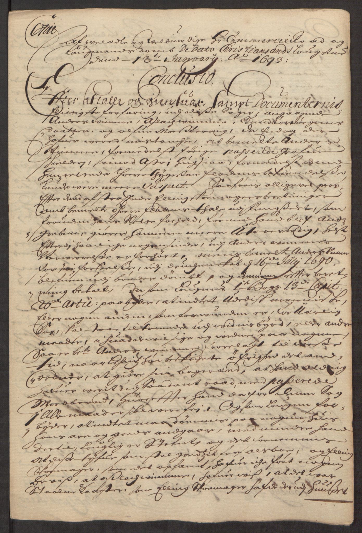 Rentekammeret inntil 1814, Reviderte regnskaper, Fogderegnskap, RA/EA-4092/R40/L2444: Fogderegnskap Råbyggelag, 1693-1696, p. 27