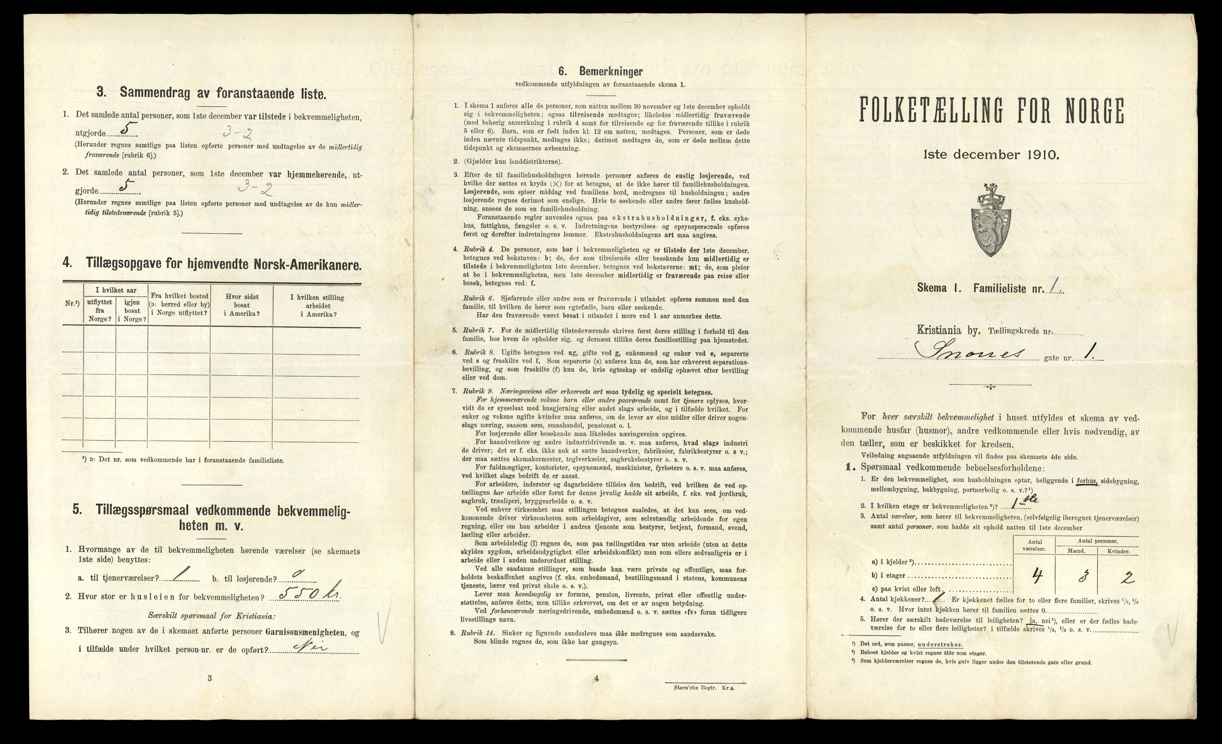 RA, 1910 census for Kristiania, 1910, p. 93629