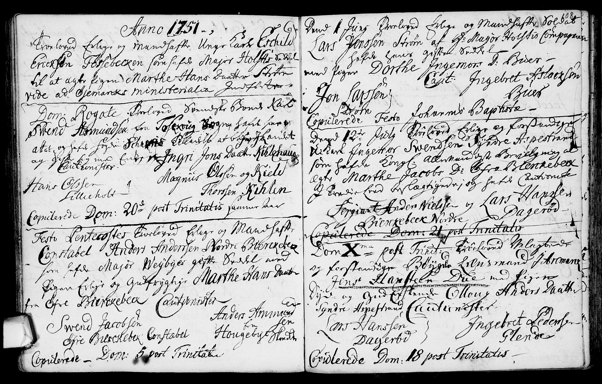 Aremark prestekontor Kirkebøker, SAO/A-10899/F/Fa/L0003: Parish register (official) no. I 3, 1745-1795, p. 108