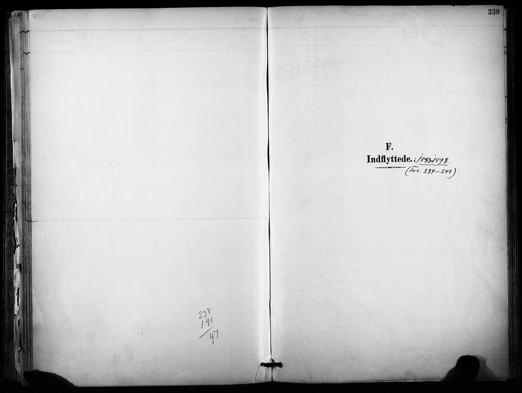 Sannidal kirkebøker, SAKO/A-296/F/Fa/L0015: Parish register (official) no. 15, 1884-1899, p. 239