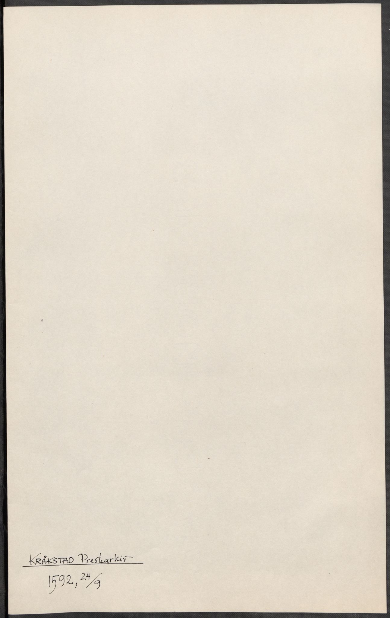 Riksarkivets diplomsamling, RA/EA-5965/F15/L0007: Prestearkiv - Akershus, 1573-1693, p. 41