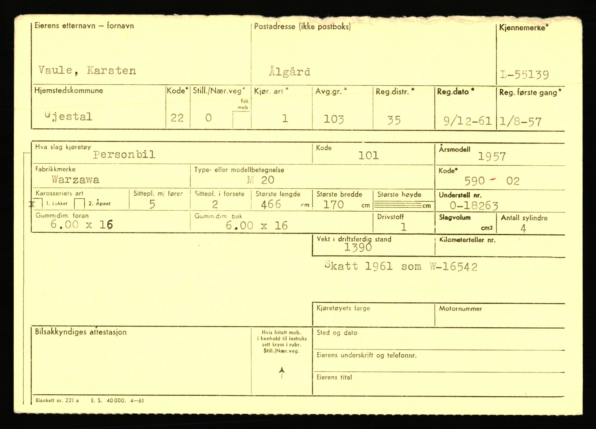 Stavanger trafikkstasjon, AV/SAST-A-101942/0/F/L0054: L-54200 - L-55699, 1930-1971, p. 1925