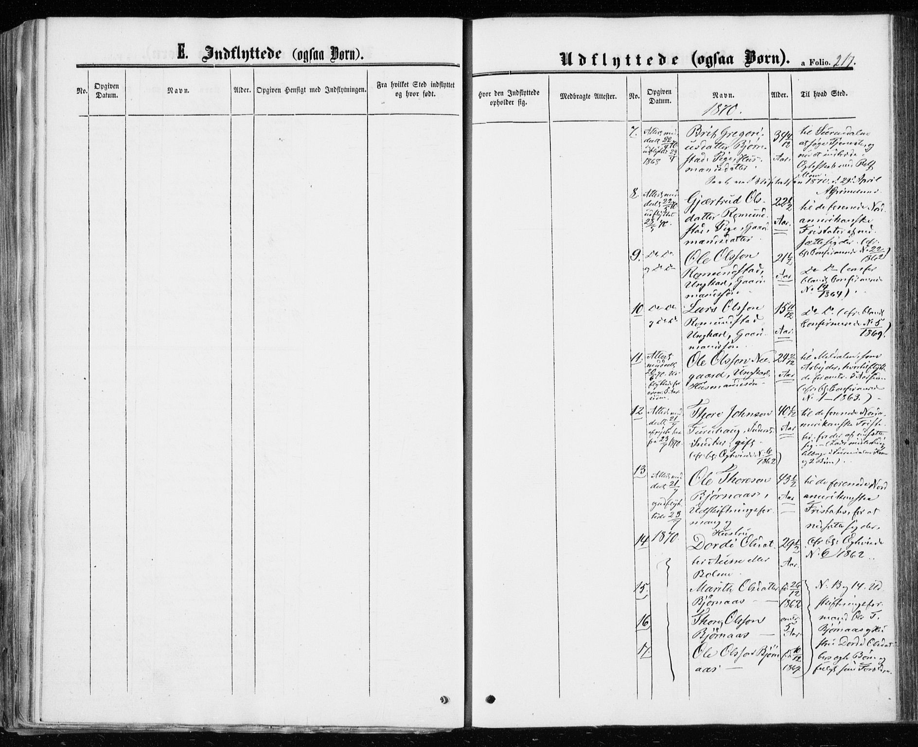 Ministerialprotokoller, klokkerbøker og fødselsregistre - Møre og Romsdal, AV/SAT-A-1454/598/L1067: Parish register (official) no. 598A01, 1858-1871, p. 217