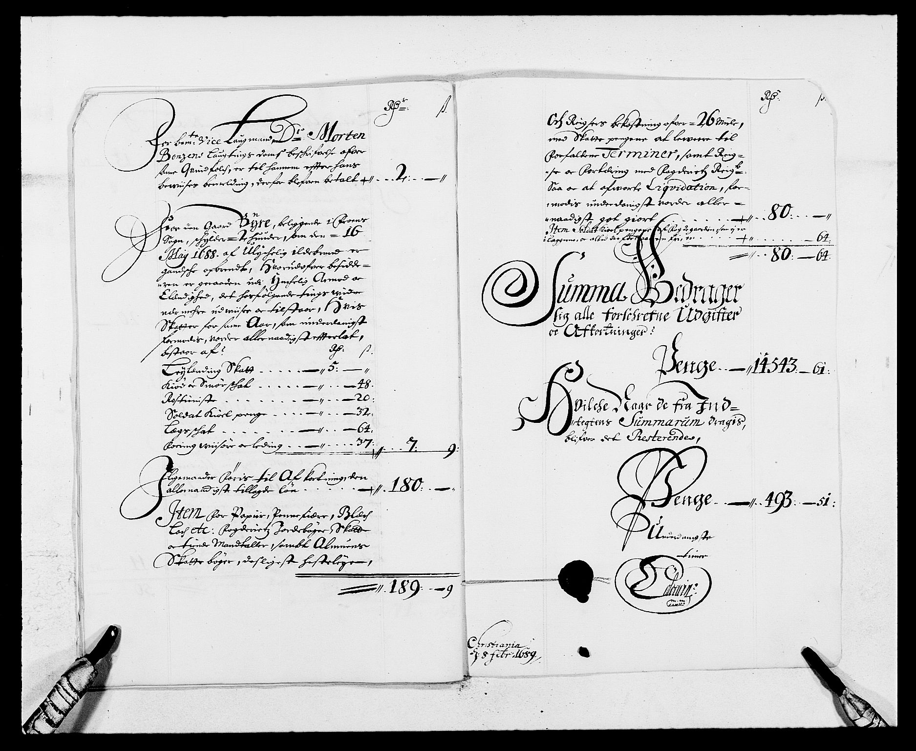 Rentekammeret inntil 1814, Reviderte regnskaper, Fogderegnskap, AV/RA-EA-4092/R17/L1163: Fogderegnskap Gudbrandsdal, 1682-1689, p. 16