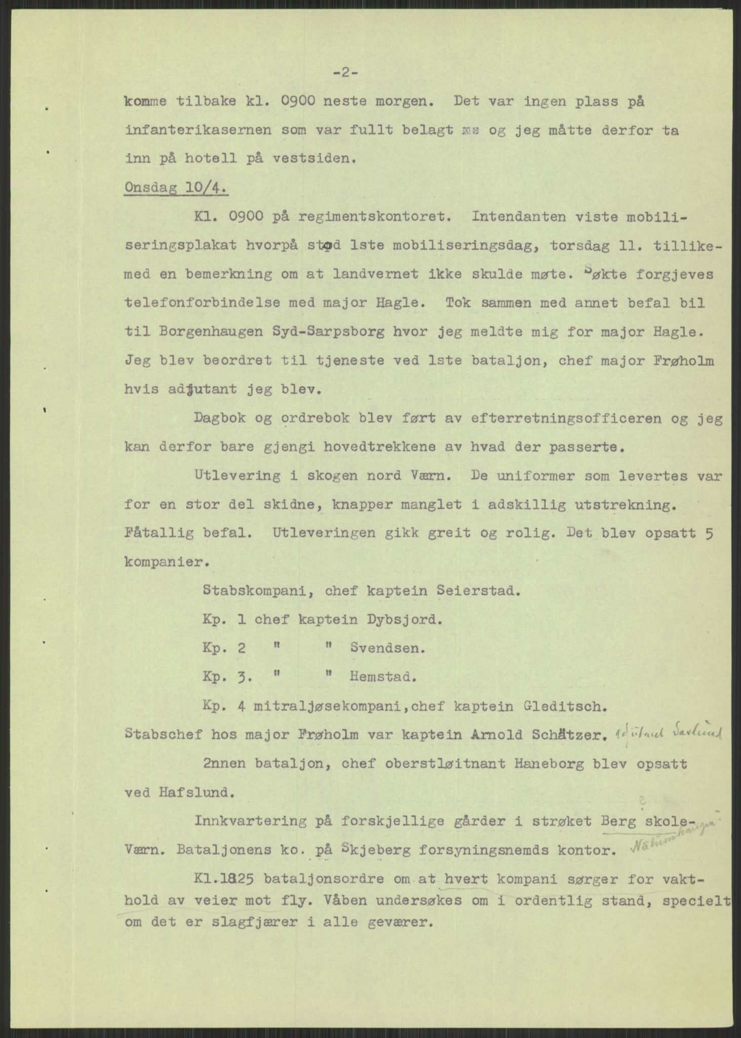 Forsvaret, Forsvarets krigshistoriske avdeling, AV/RA-RAFA-2017/Y/Yb/L0052: II-C-11-112-120  -  1. Divisjon, 1940, p. 457