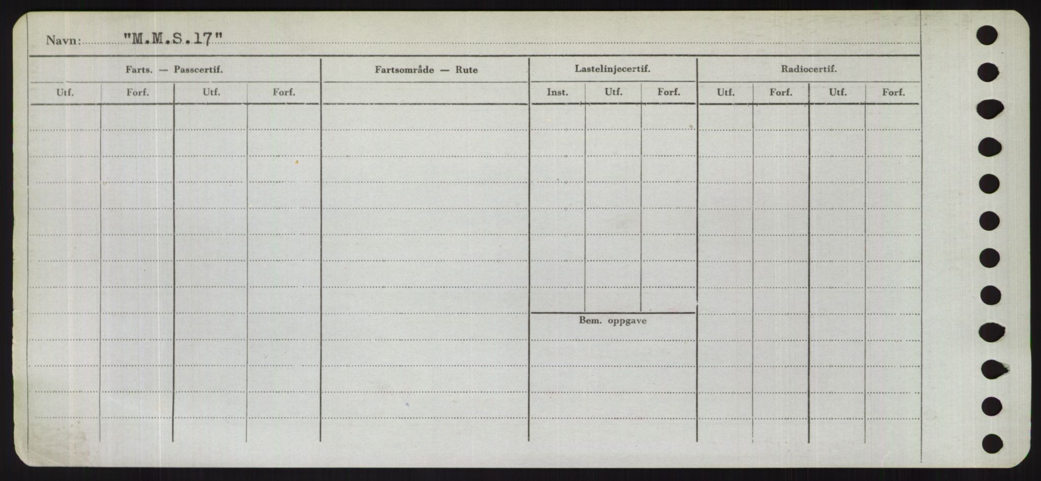 Sjøfartsdirektoratet med forløpere, Skipsmålingen, AV/RA-S-1627/H/Hd/L0024: Fartøy, M-Mim, p. 4