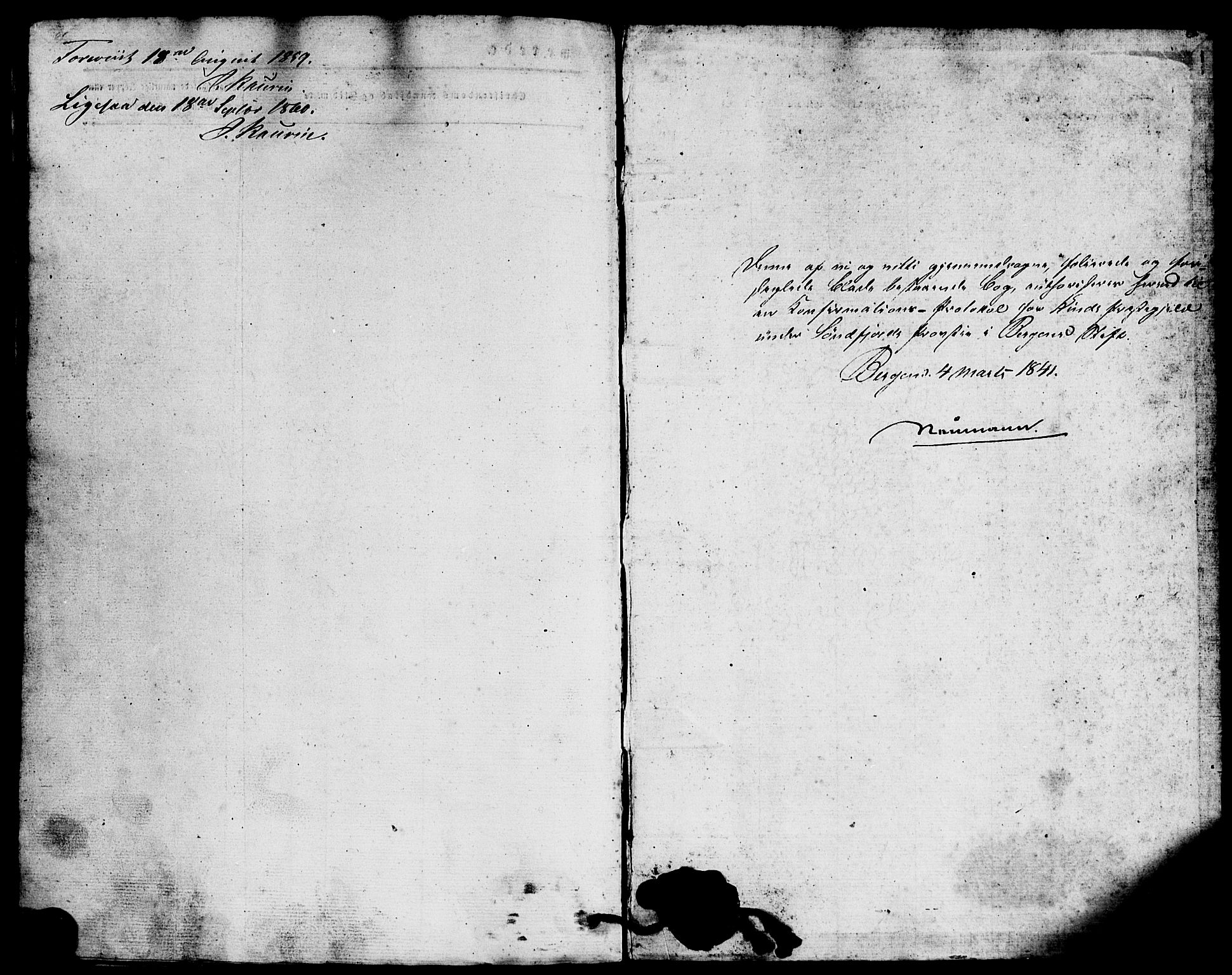 Kinn sokneprestembete, AV/SAB-A-80801/H/Haa/Haaa/L0007: Parish register (official) no. A 7, 1841-1858