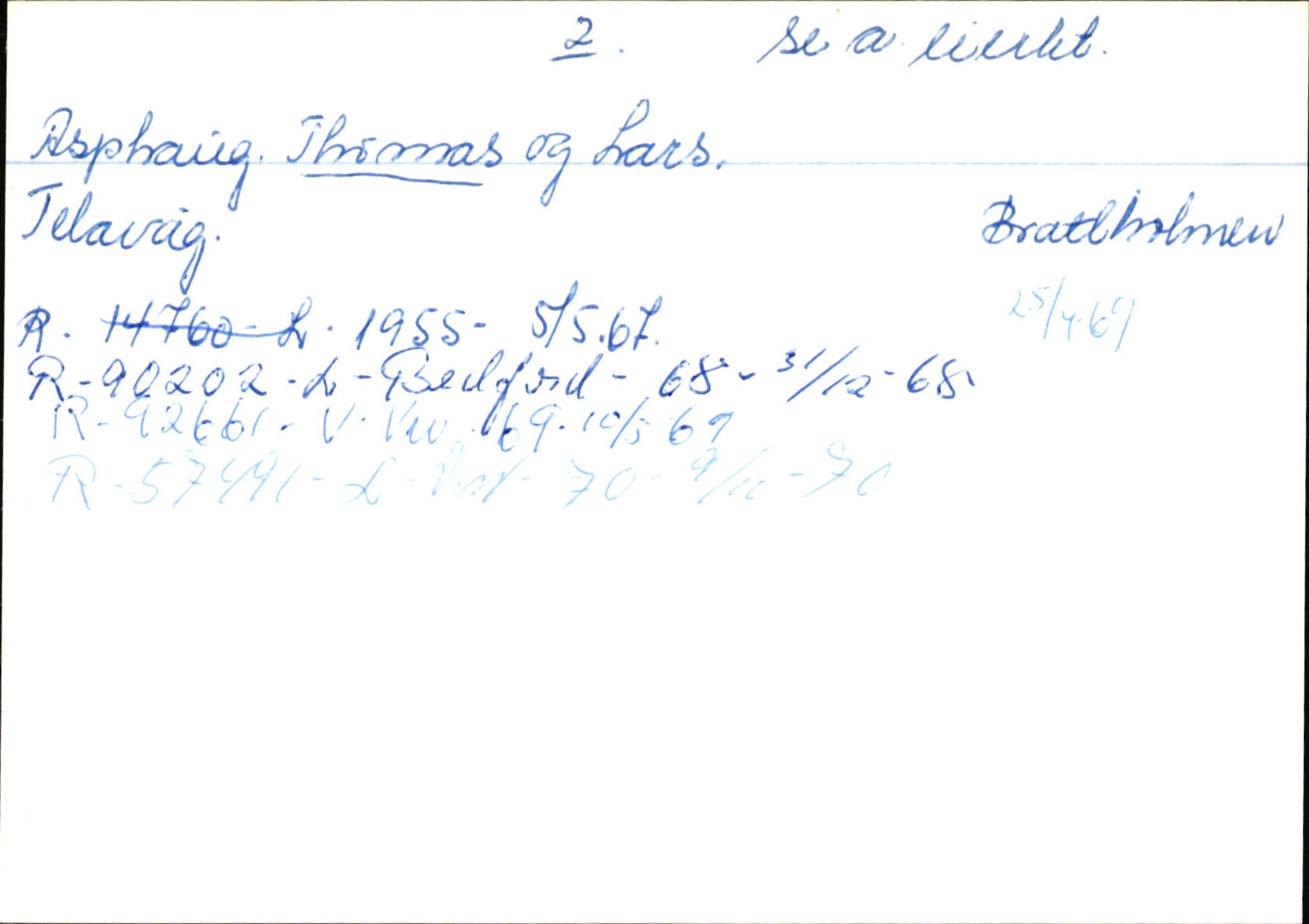 Statens vegvesen, Hordaland vegkontor, AV/SAB-A-5201/2/Ha/L0002: R-eierkort A, 1920-1971, p. 1237