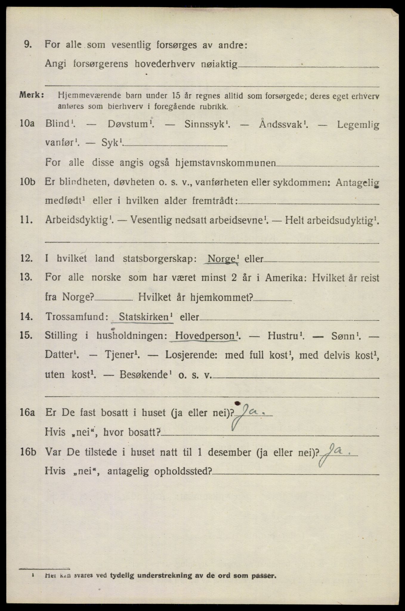 SAKO, 1920 census for Andebu, 1920, p. 4787