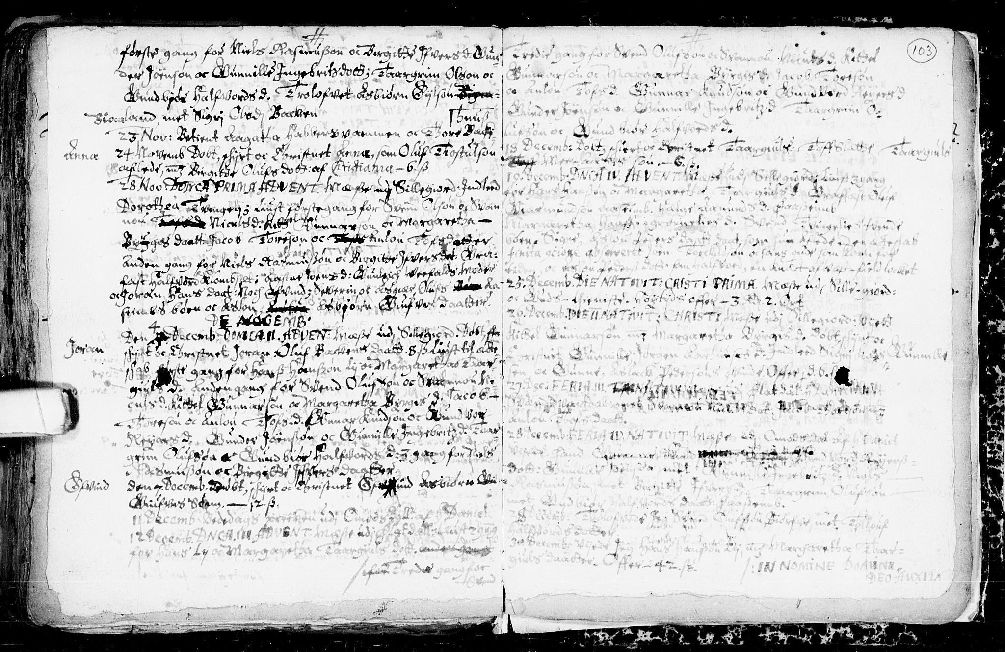 Seljord kirkebøker, SAKO/A-20/F/Fa/L0001: Parish register (official) no. I 1, 1654-1686, p. 103