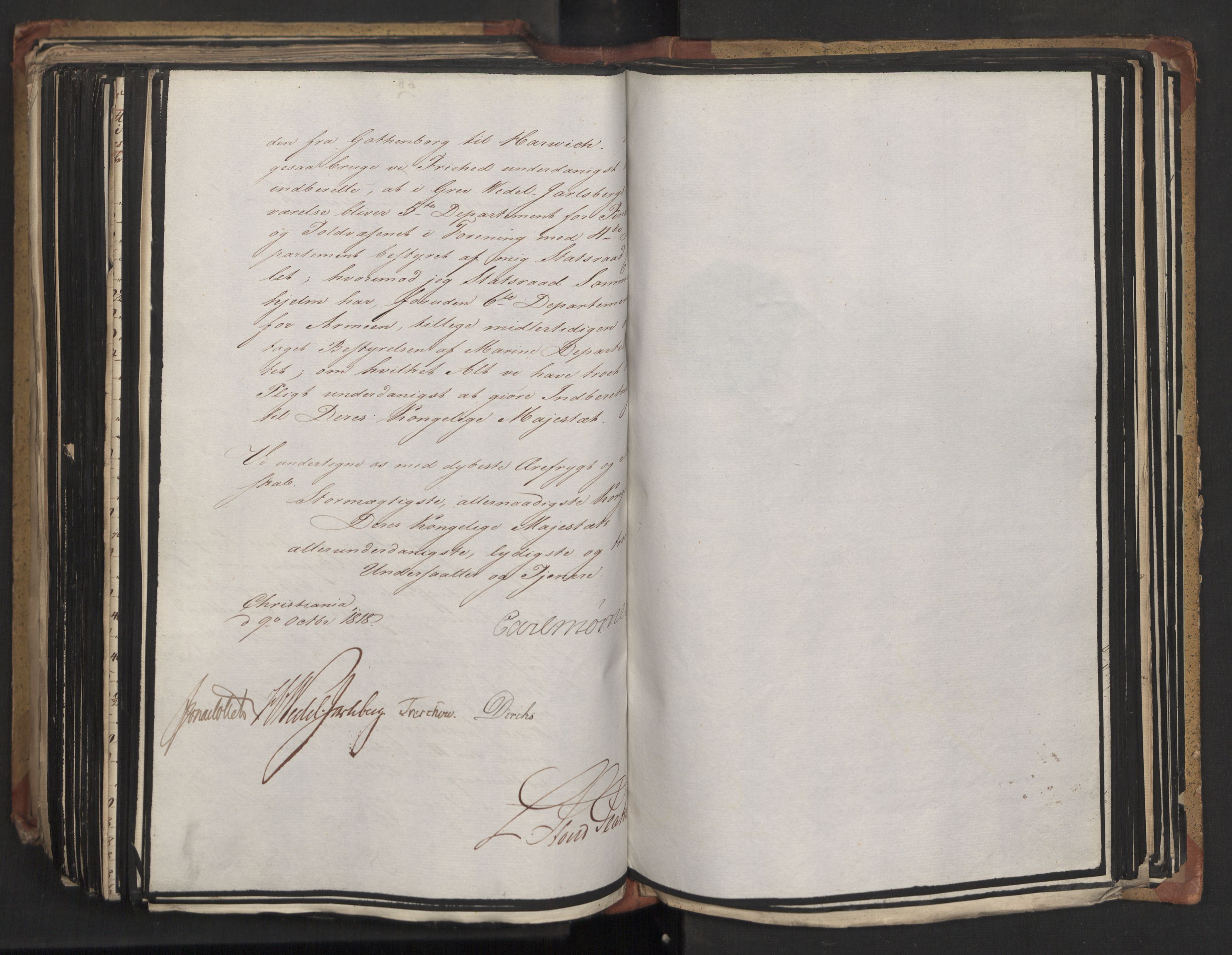 Statsrådsavdelingen i Stockholm, RA/S-1003/D/Da/L0015: Regjeringsinnstillinger nr. 3058-3300, 1818, p. 438