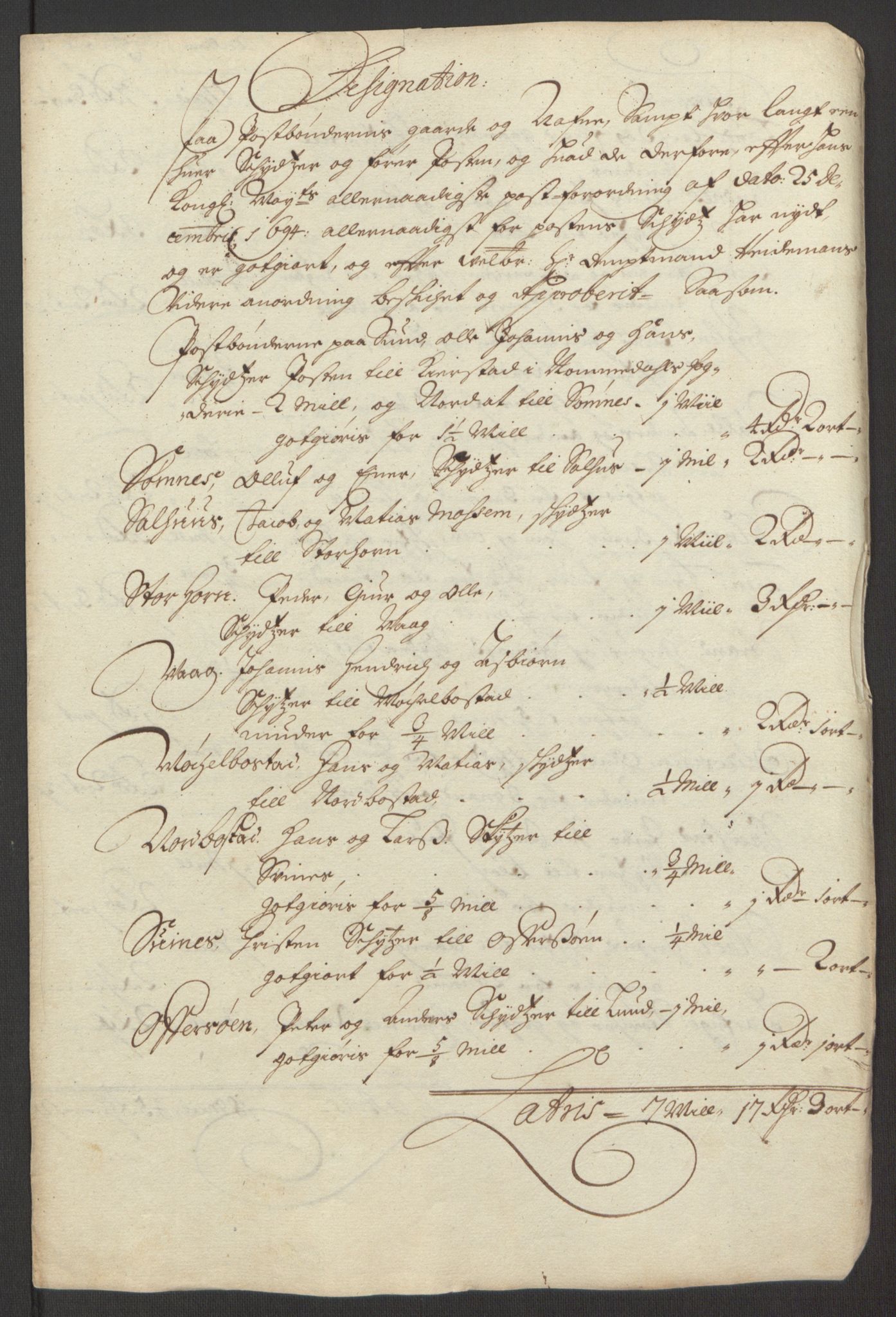 Rentekammeret inntil 1814, Reviderte regnskaper, Fogderegnskap, RA/EA-4092/R65/L4505: Fogderegnskap Helgeland, 1693-1696, p. 392