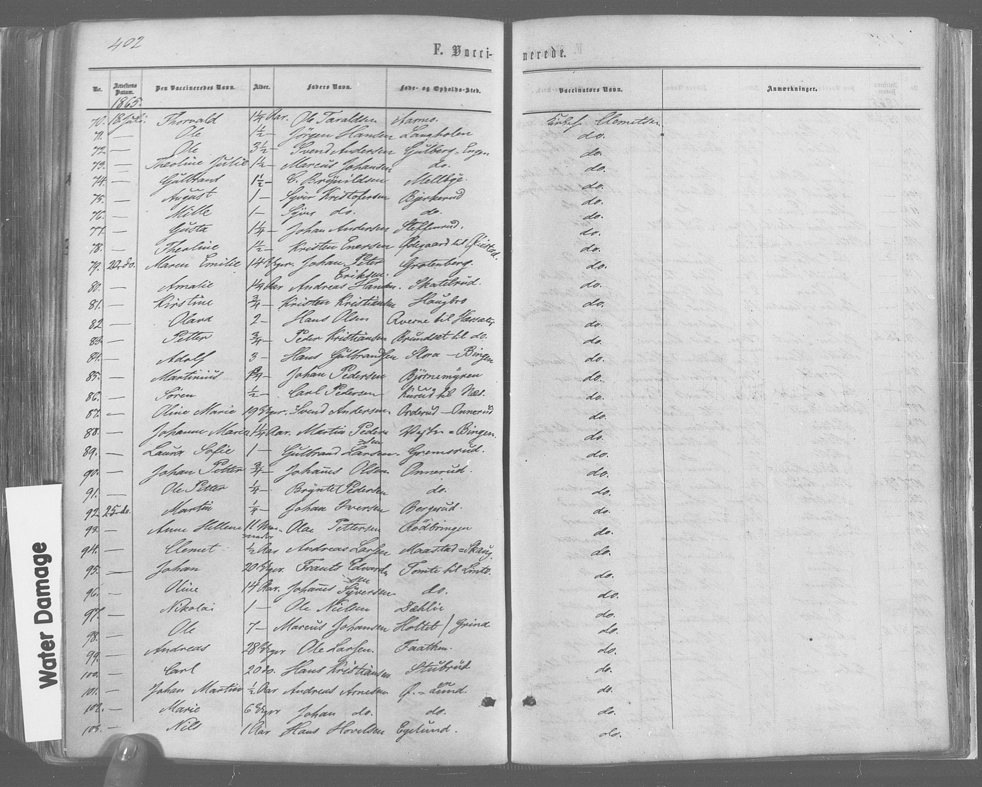 Trøgstad prestekontor Kirkebøker, SAO/A-10925/F/Fa/L0009: Parish register (official) no. I 9, 1865-1877, p. 402