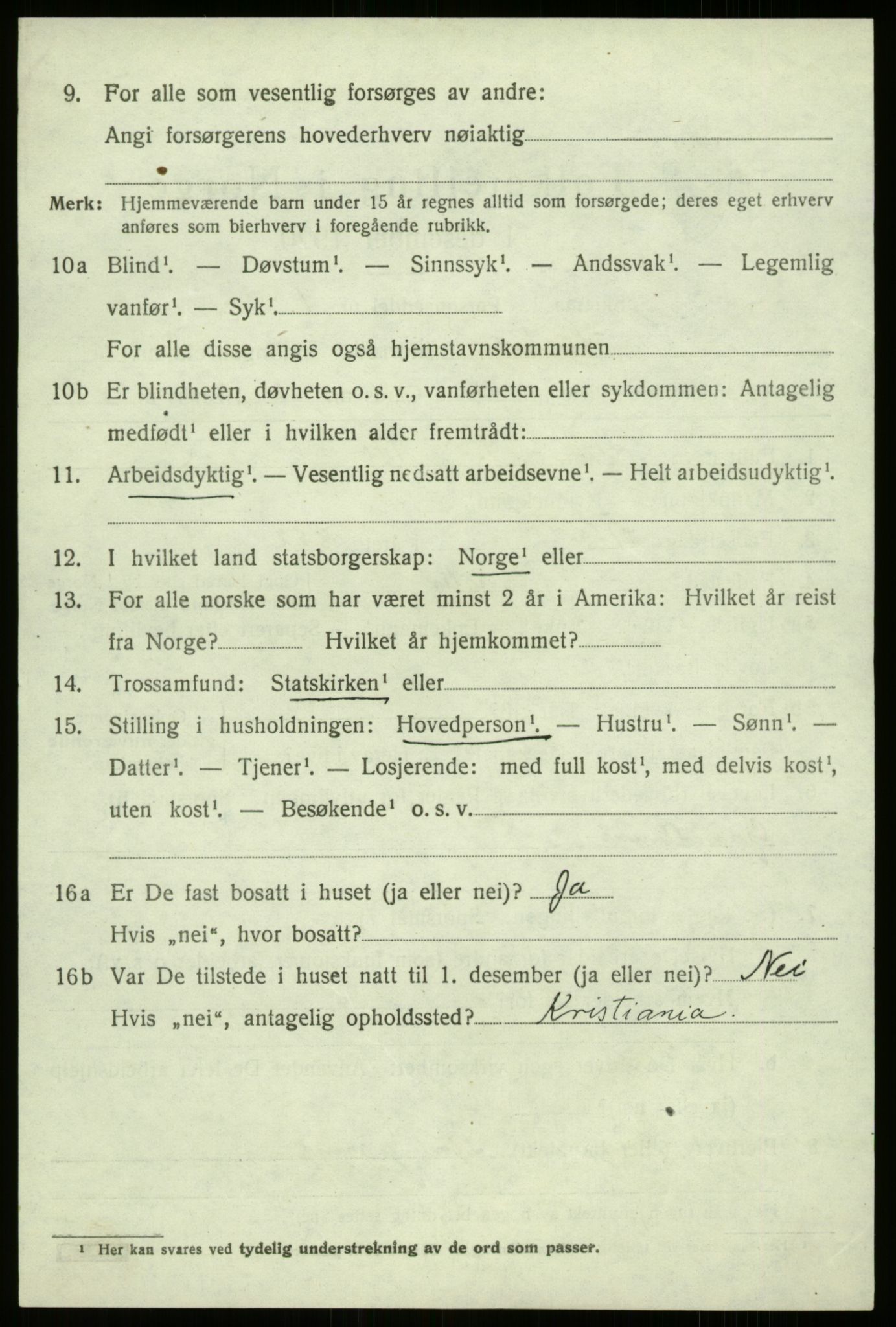 SAB, 1920 census for Luster, 1920, p. 5787