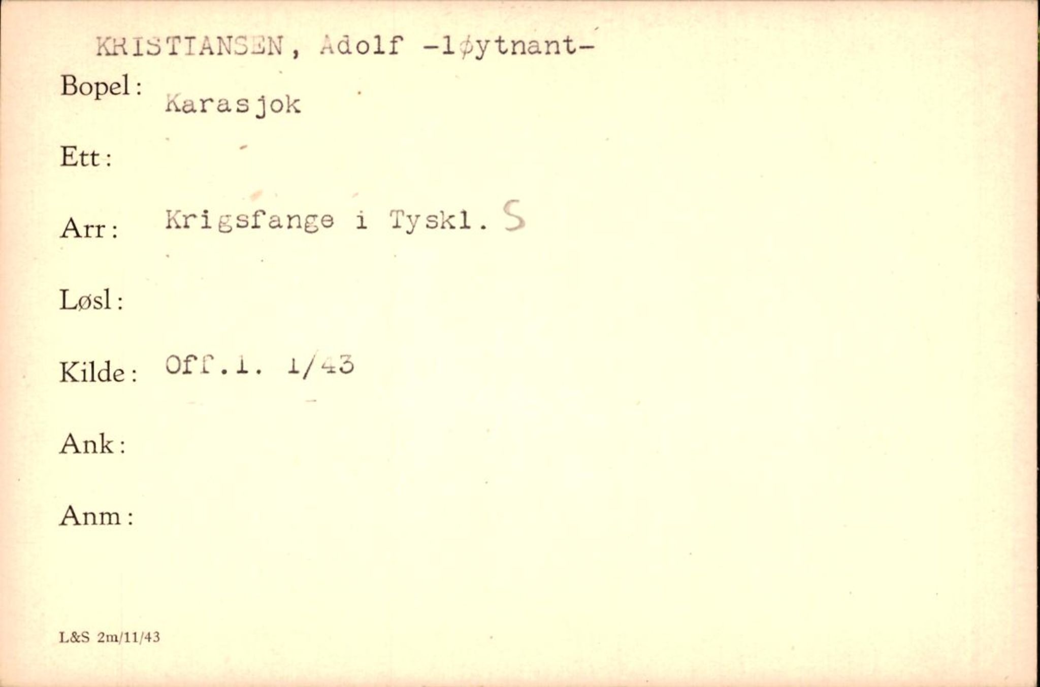 Forsvaret, Forsvarets krigshistoriske avdeling, AV/RA-RAFA-2017/Y/Yf/L0200: II-C-11-2102  -  Norske krigsfanger i Tyskland, 1940-1945, p. 601