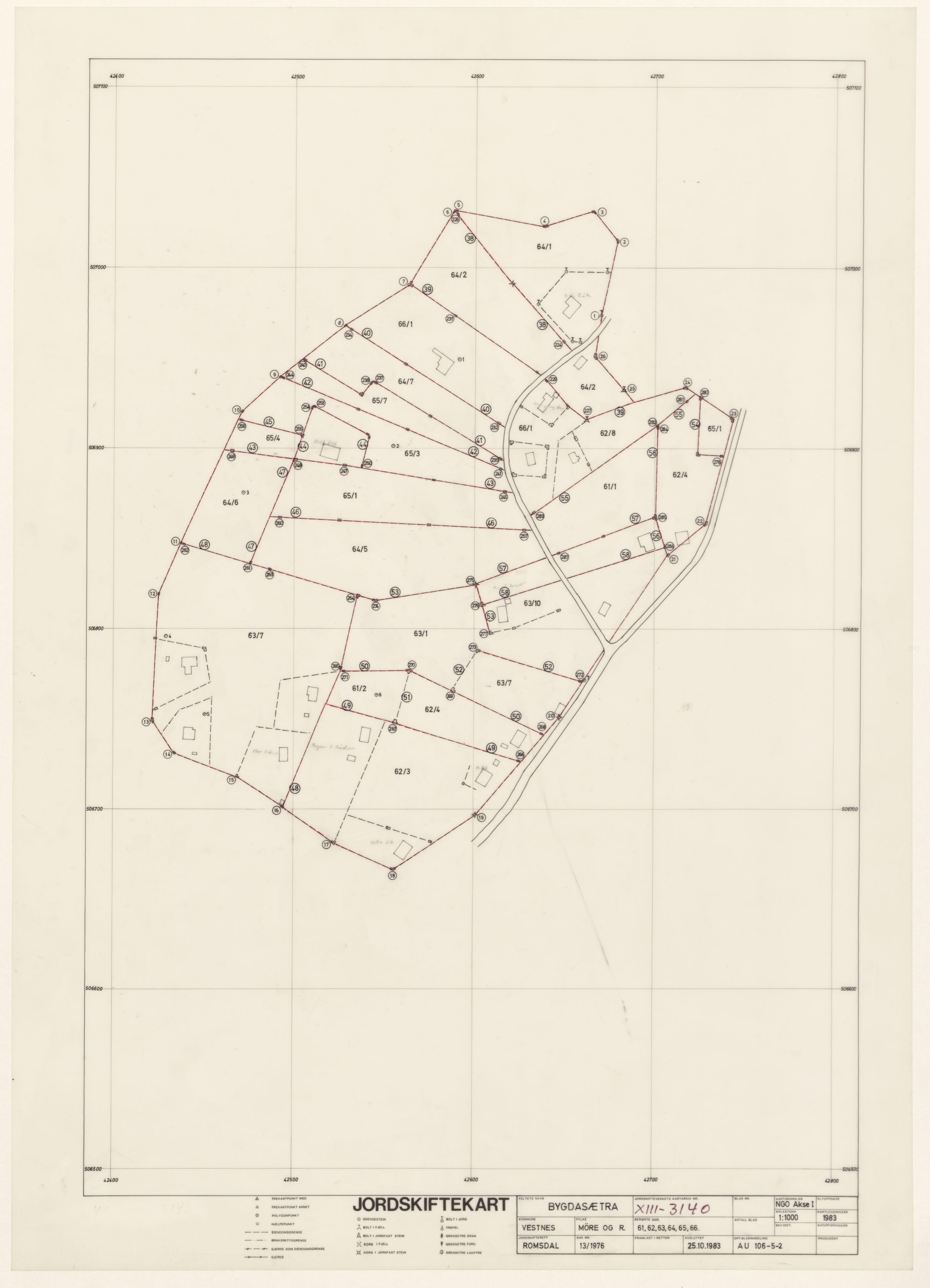 Jordskifteverkets kartarkiv, RA/S-3929/T, 1859-1988, p. 3969