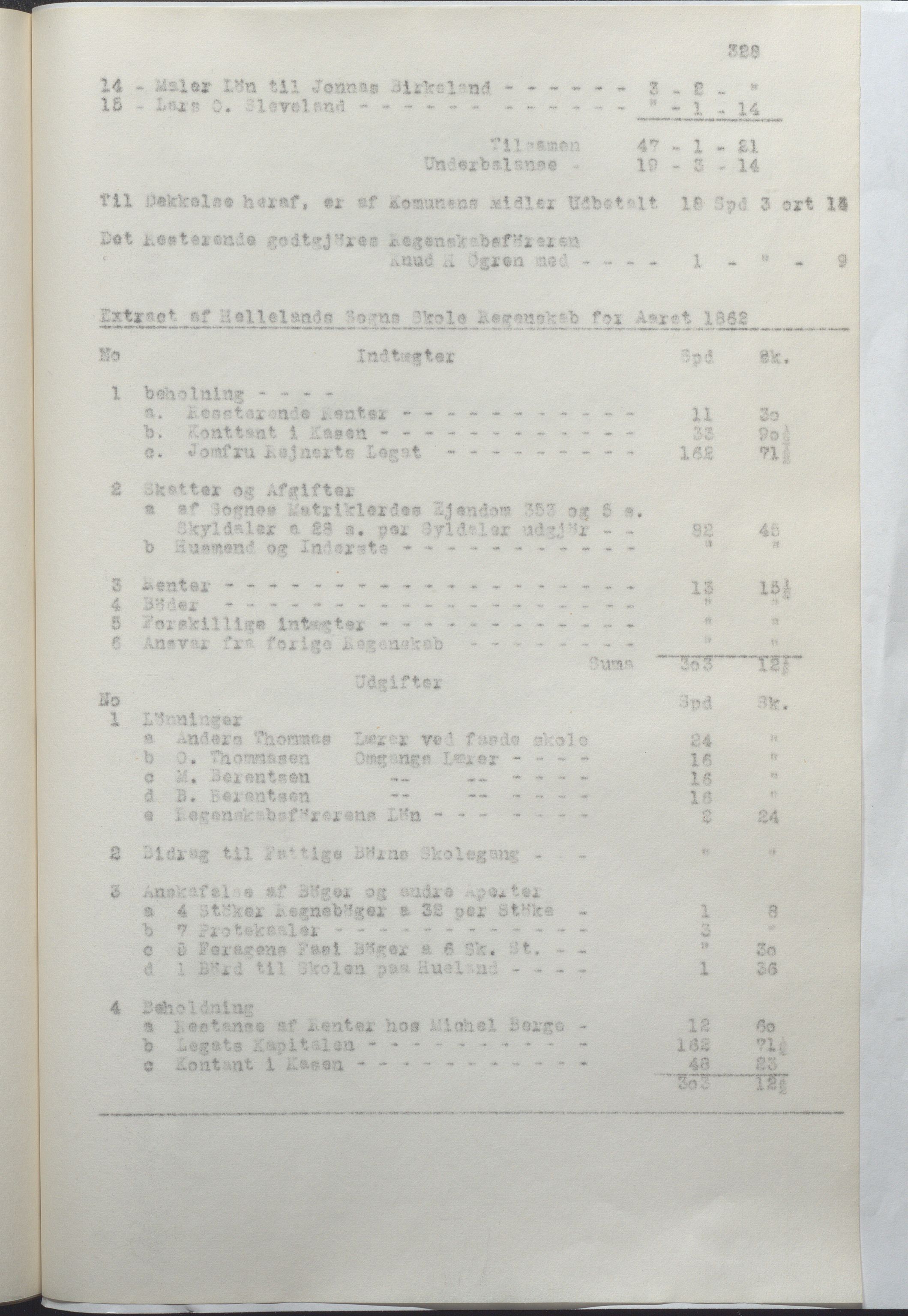 Helleland kommune - Formannskapet, IKAR/K-100479/A/Ab/L0001: Avskrift av møtebok, 1837-1866, p. 328