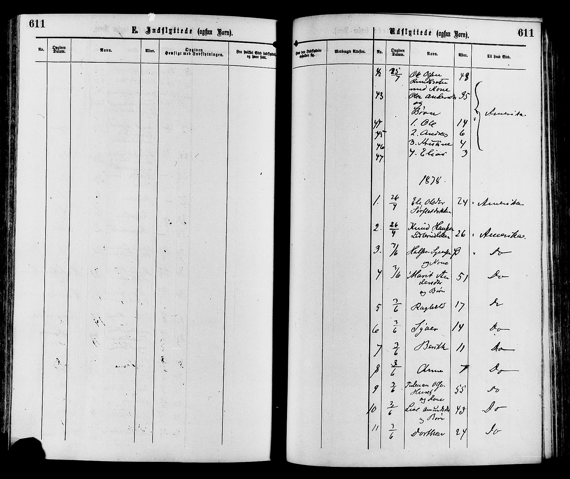 Sør-Aurdal prestekontor, AV/SAH-PREST-128/H/Ha/Haa/L0008: Parish register (official) no. 8, 1877-1885, p. 611