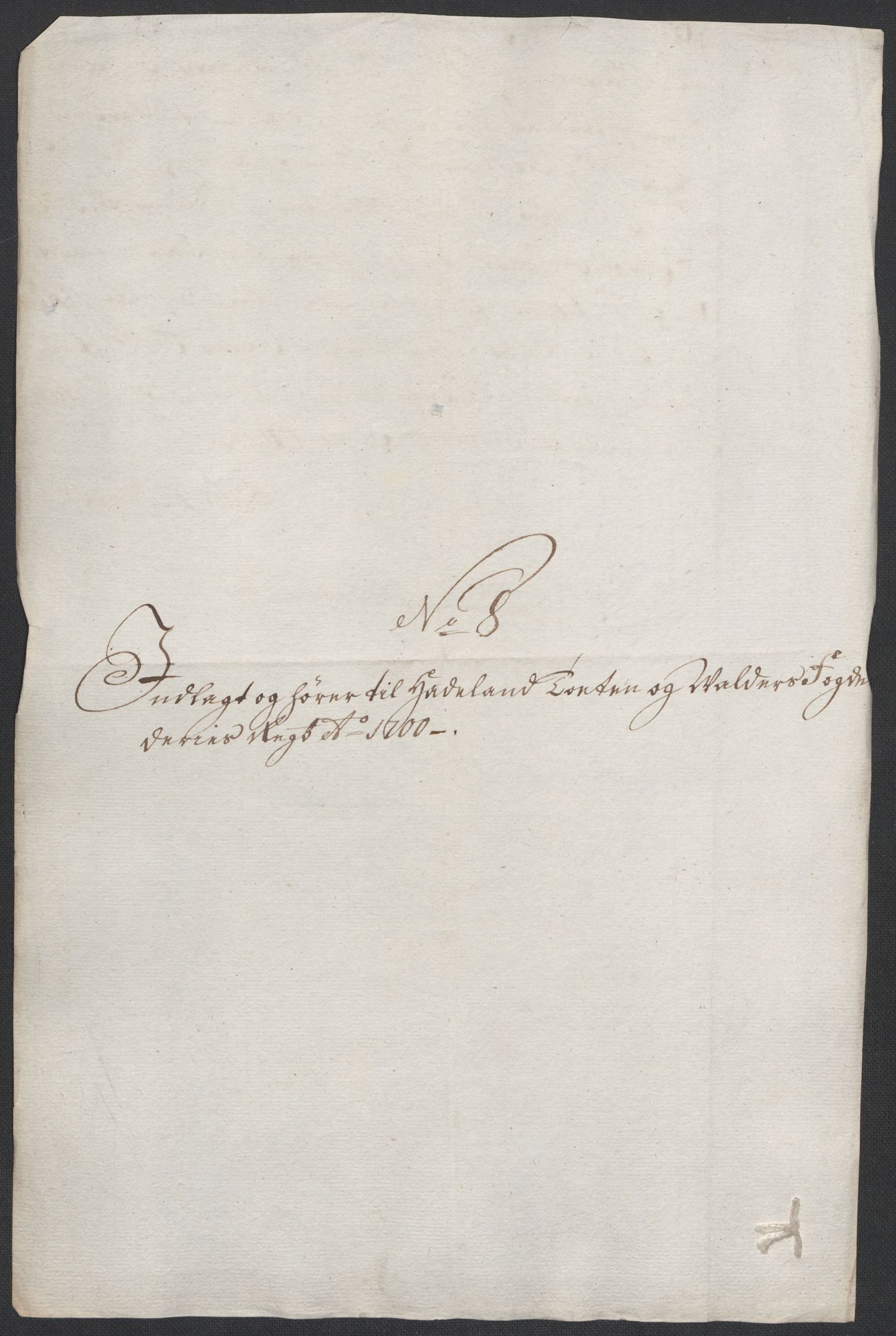 Rentekammeret inntil 1814, Reviderte regnskaper, Fogderegnskap, AV/RA-EA-4092/R18/L1298: Fogderegnskap Hadeland, Toten og Valdres, 1700, p. 344