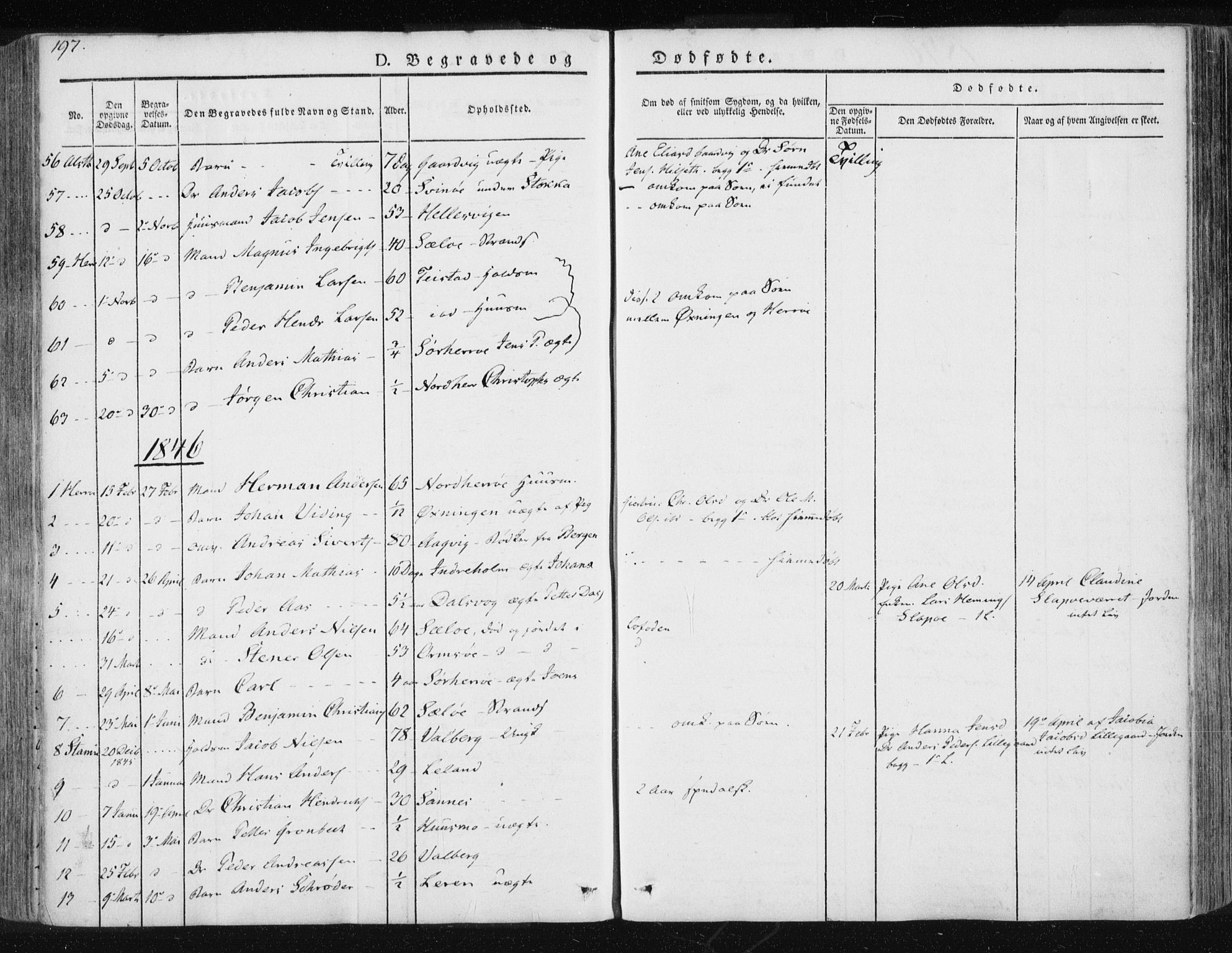 Ministerialprotokoller, klokkerbøker og fødselsregistre - Nordland, SAT/A-1459/830/L0447: Parish register (official) no. 830A11, 1831-1854, p. 197