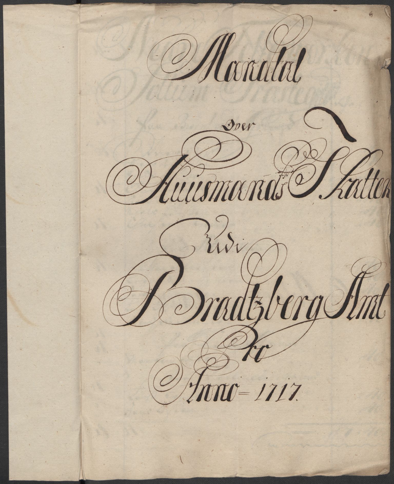 Rentekammeret inntil 1814, Reviderte regnskaper, Fogderegnskap, RA/EA-4092/R36/L2129: Fogderegnskap Øvre og Nedre Telemark og Bamble, 1717, p. 92
