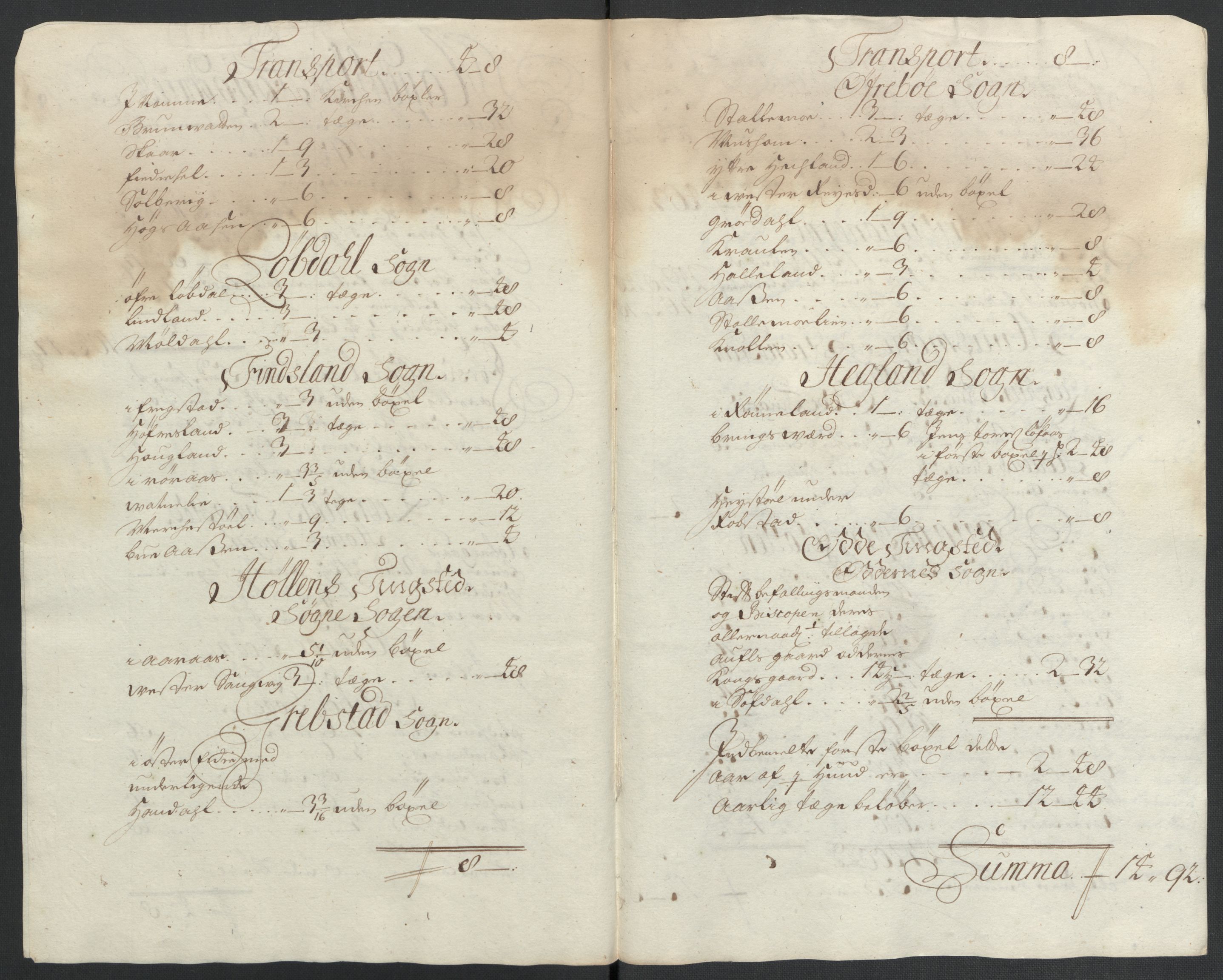 Rentekammeret inntil 1814, Reviderte regnskaper, Fogderegnskap, RA/EA-4092/R43/L2551: Fogderegnskap Lista og Mandal, 1705-1709, p. 53