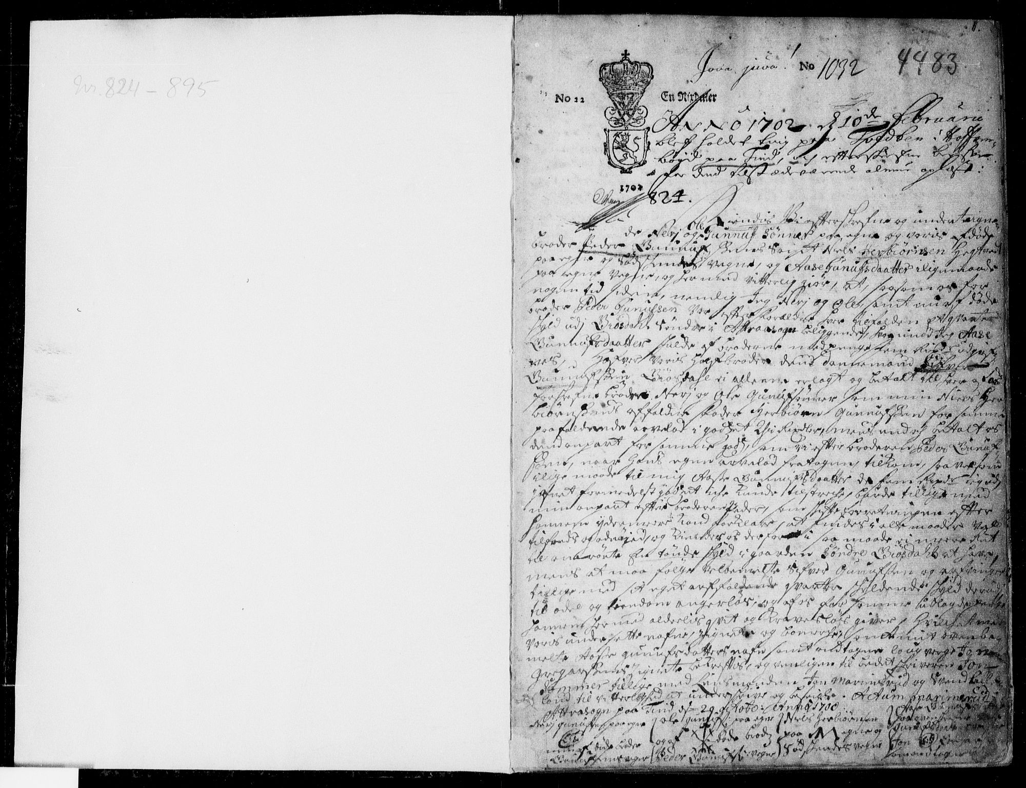 Øvre Telemark østfjelske sorenskriveri, AV/SAKO-A-213/G/Ga/Gaa/L0003: Mortgage book no. I 3, 1702-1703, p. 1