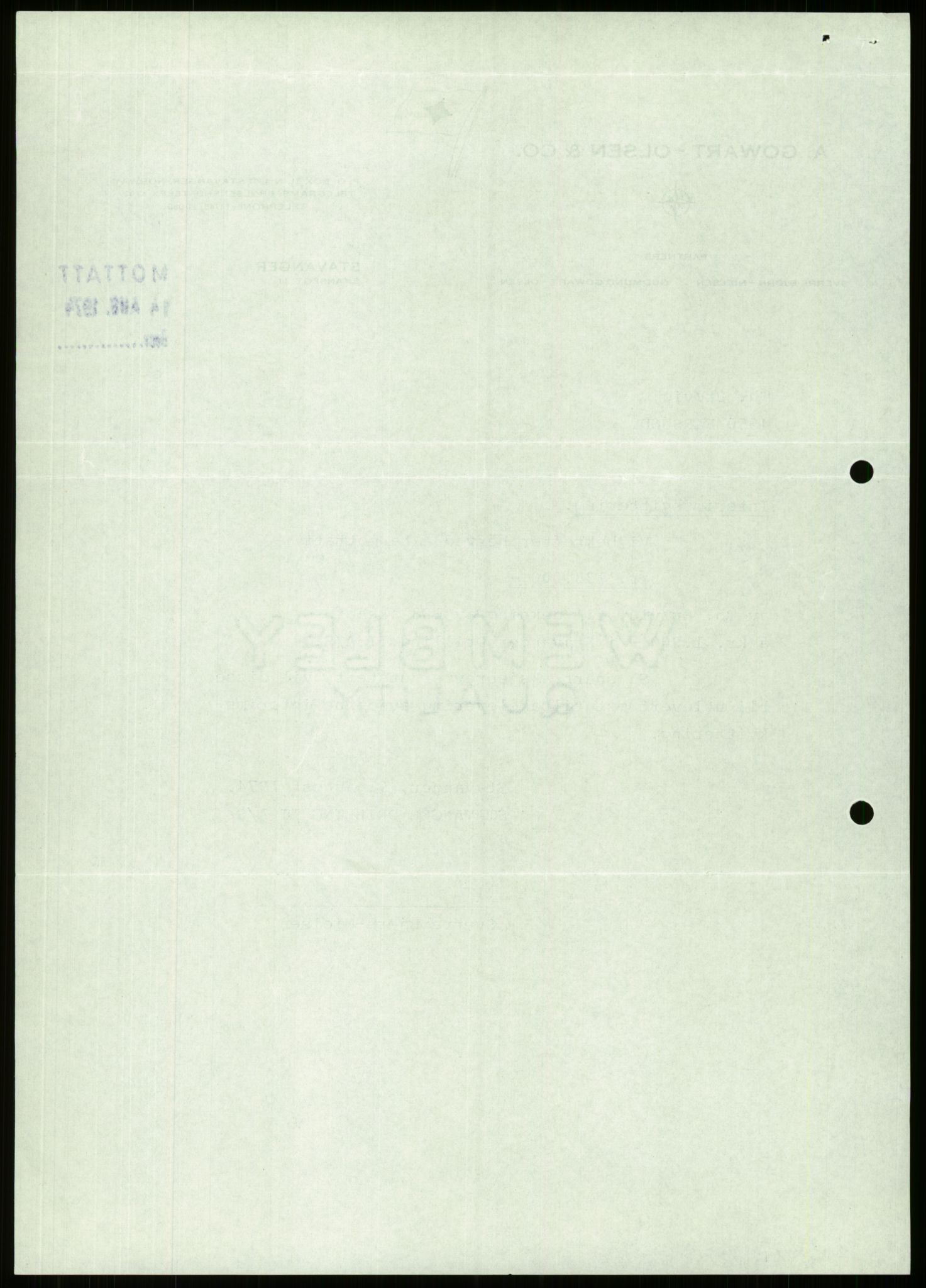 Pa 1503 - Stavanger Drilling AS, AV/SAST-A-101906/D/L0007: Korrespondanse og saksdokumenter, 1974-1981, p. 640